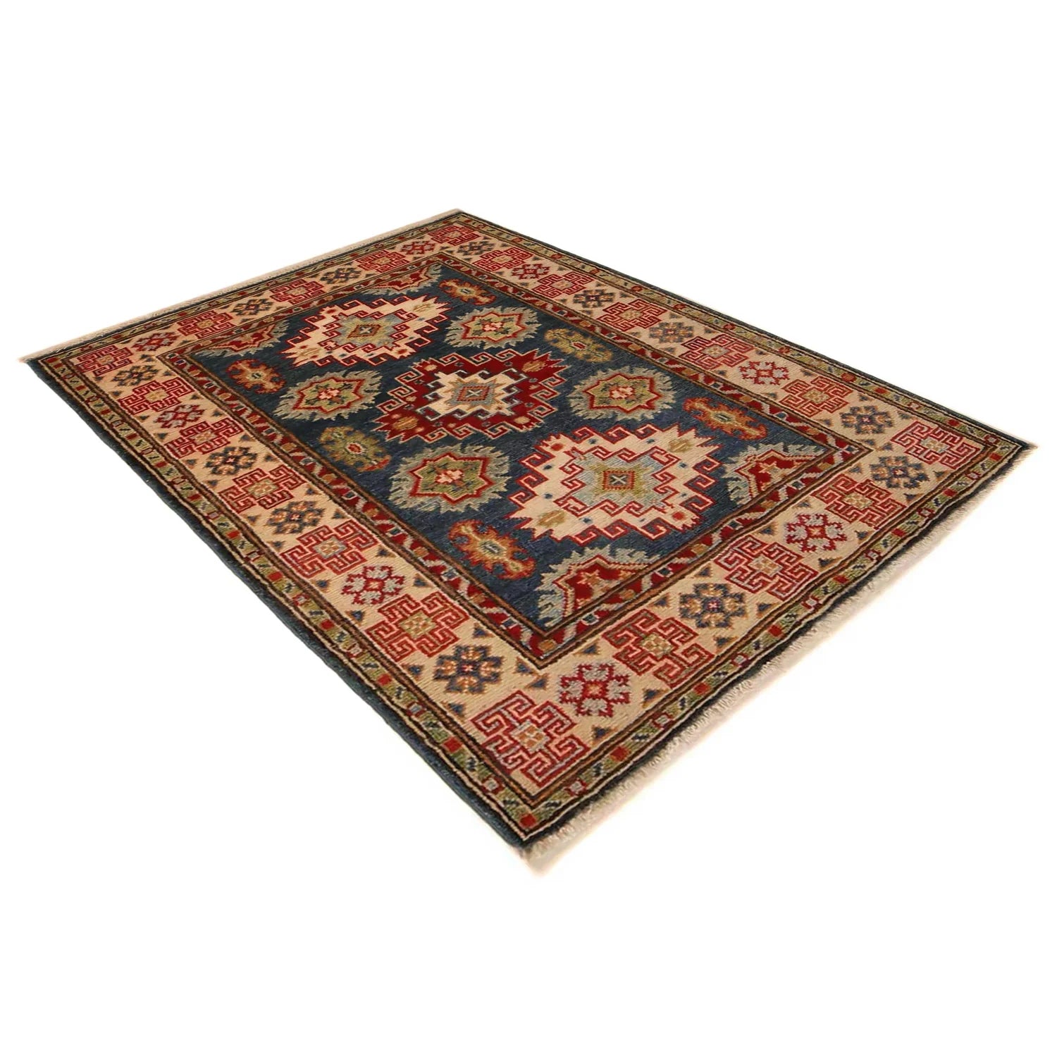 Hand Knotted Kazak Rug 86 x 115 (cm) - No. B34678