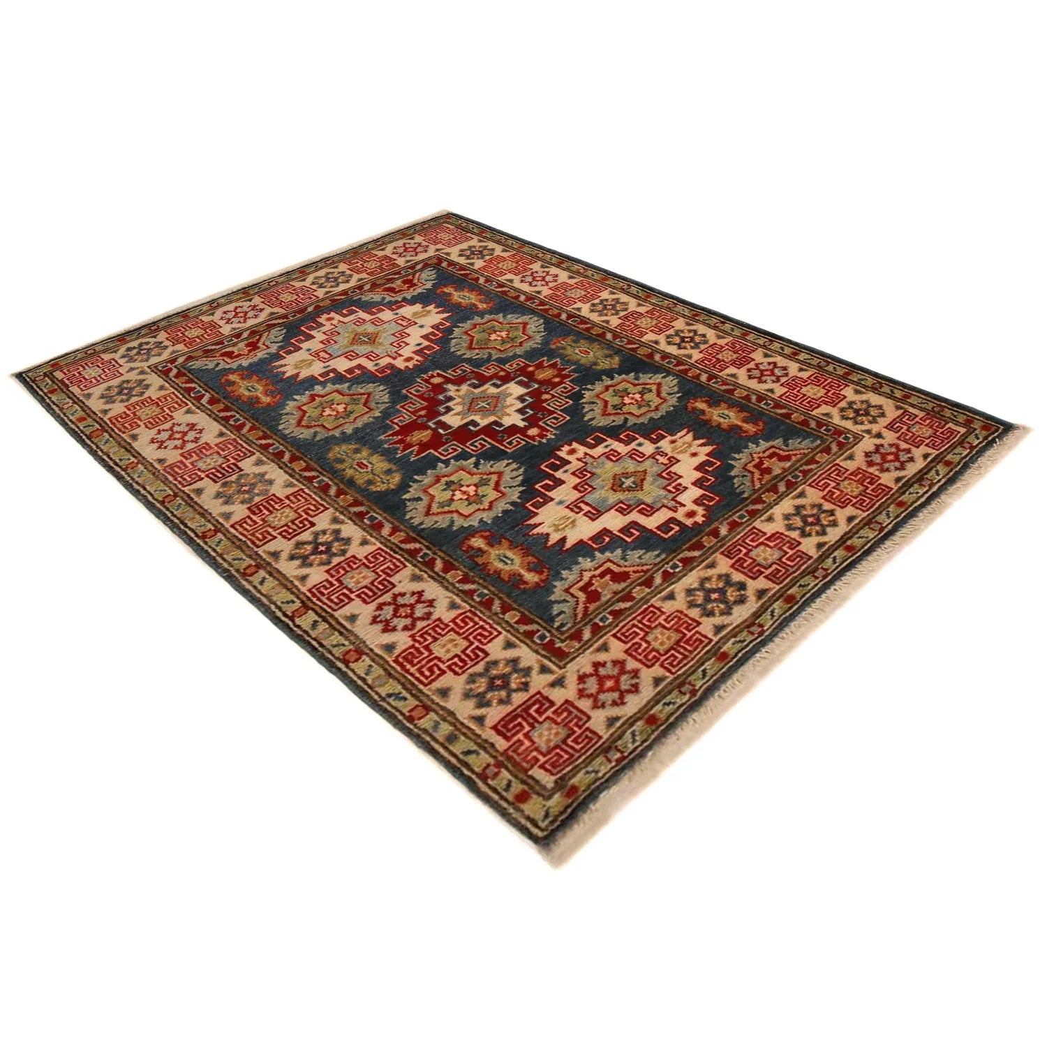 Hand Knotted Kazak Rug 86 x 115 (cm) - No. B34678