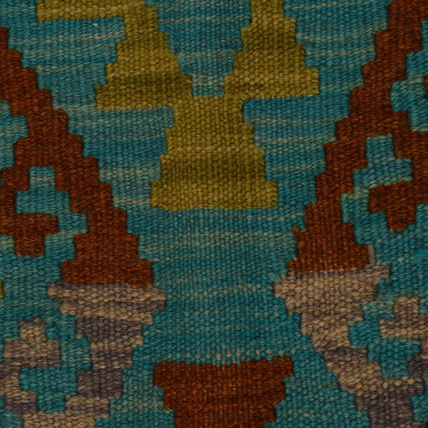 Handmade Vegetable Kilim 134 x 169 cm - No. B34707