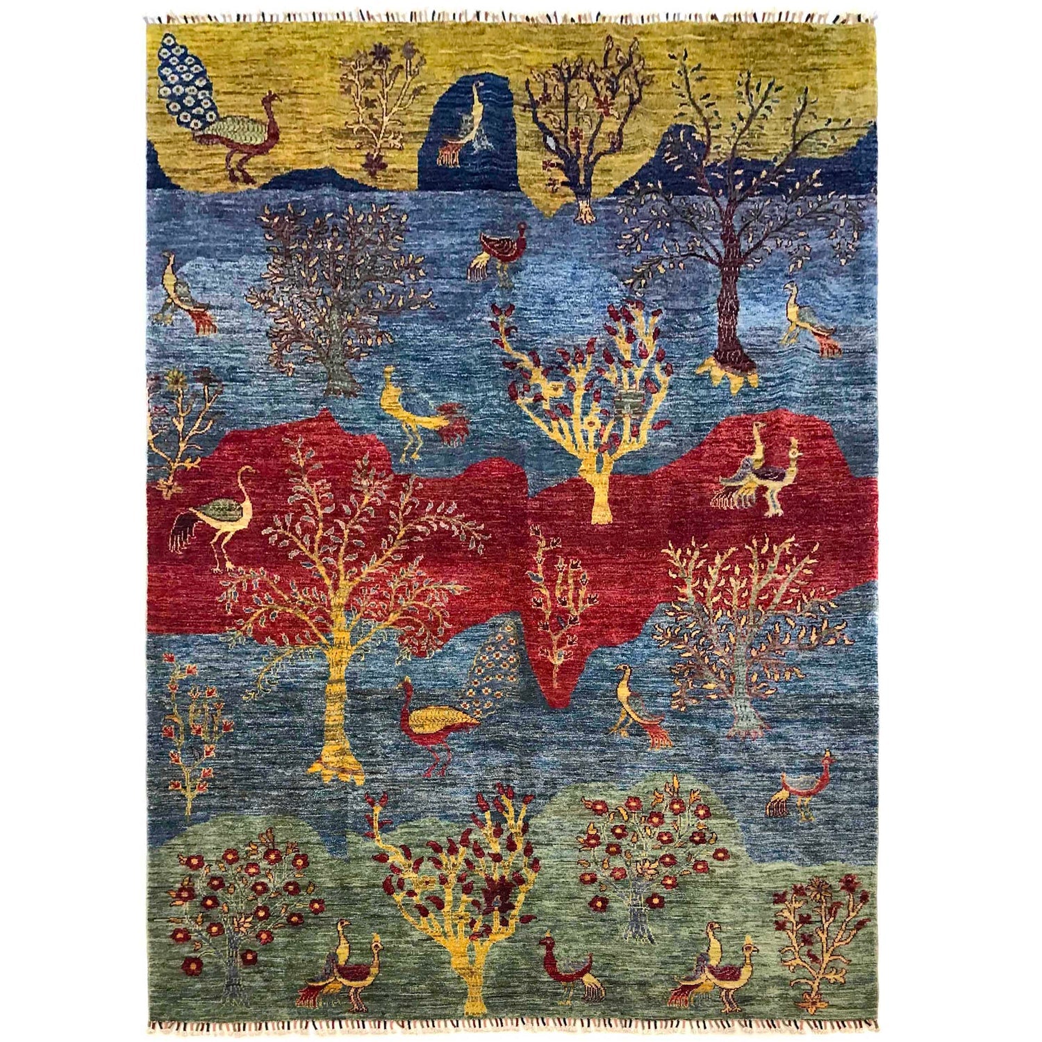 Handmade Tree of Life Rug 204 x 290 (cm) - No. B35794