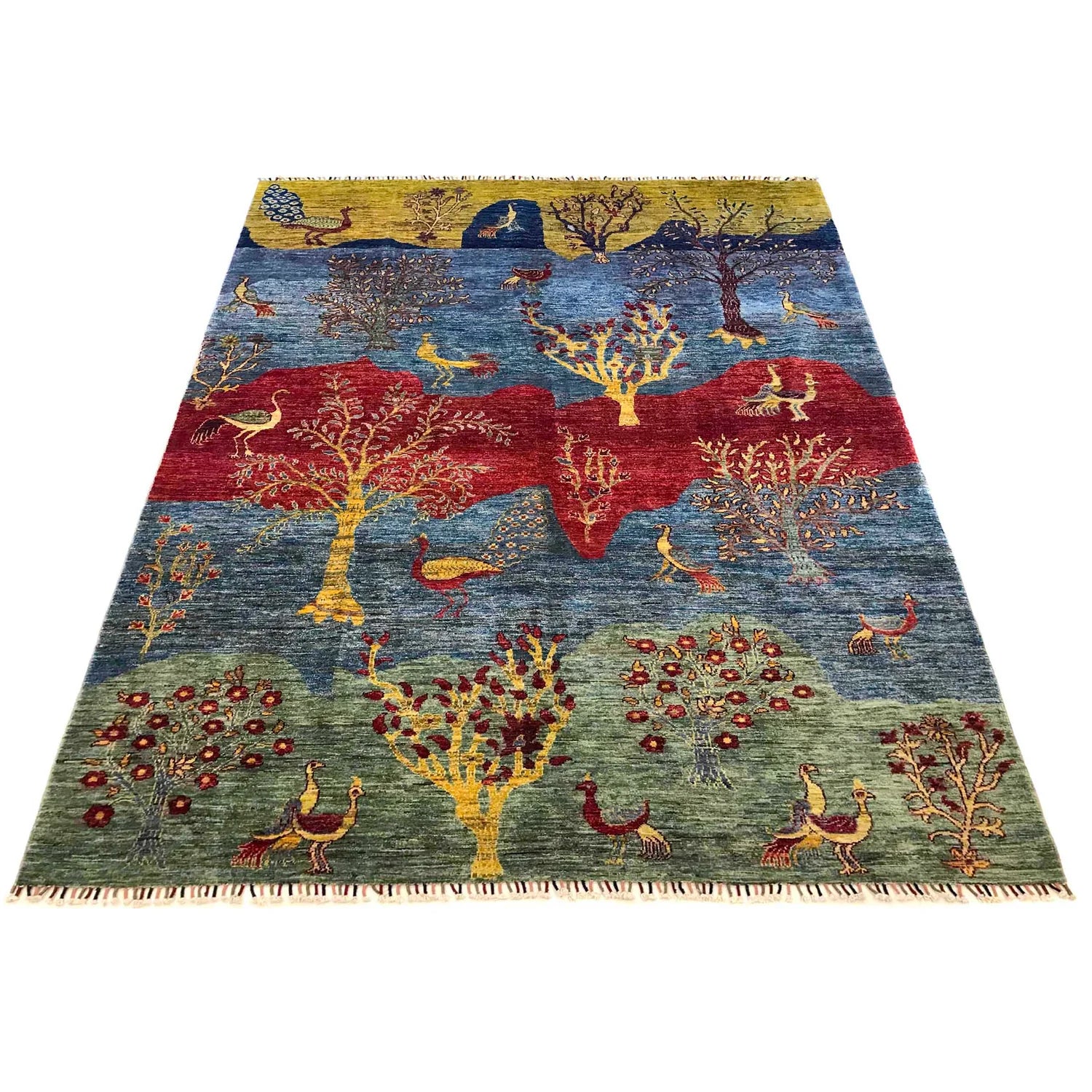 Handmade Tree of Life Rug 204 x 290 (cm) - No. B35794