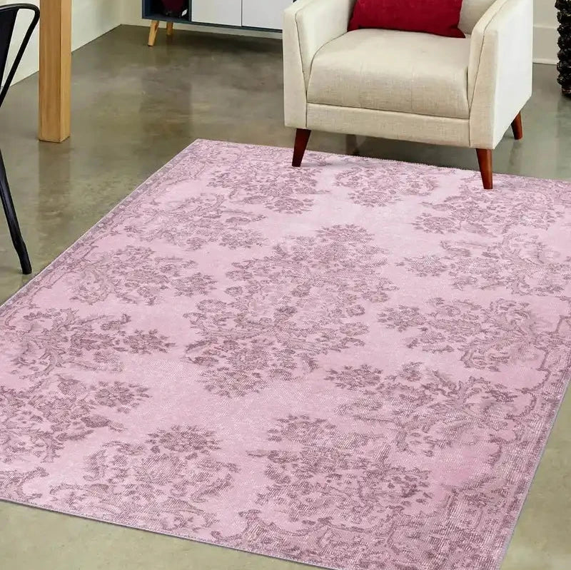 Pink Medallion Rug - Aladdinrugs