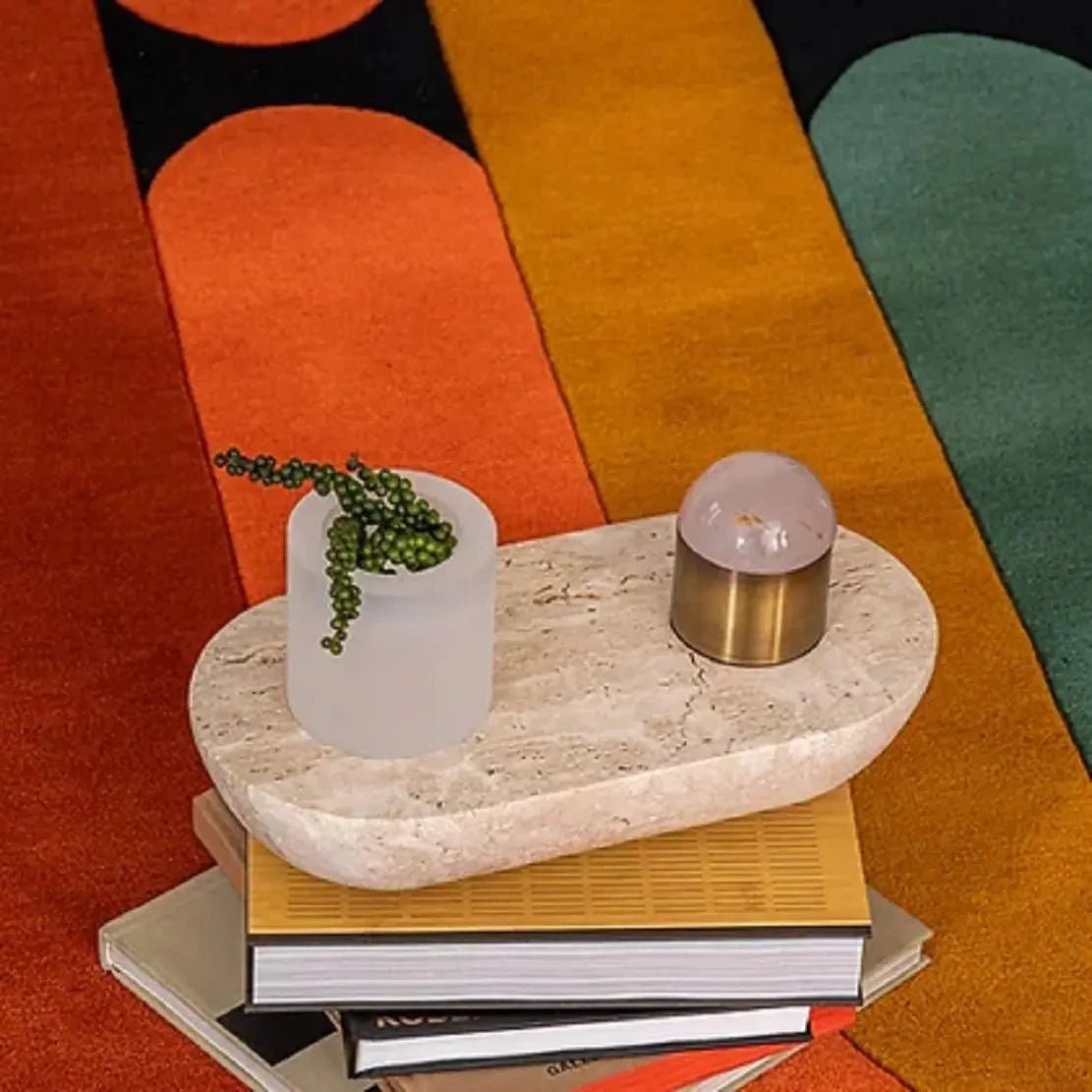 Abstract Orange Rug - Aladdinrugs