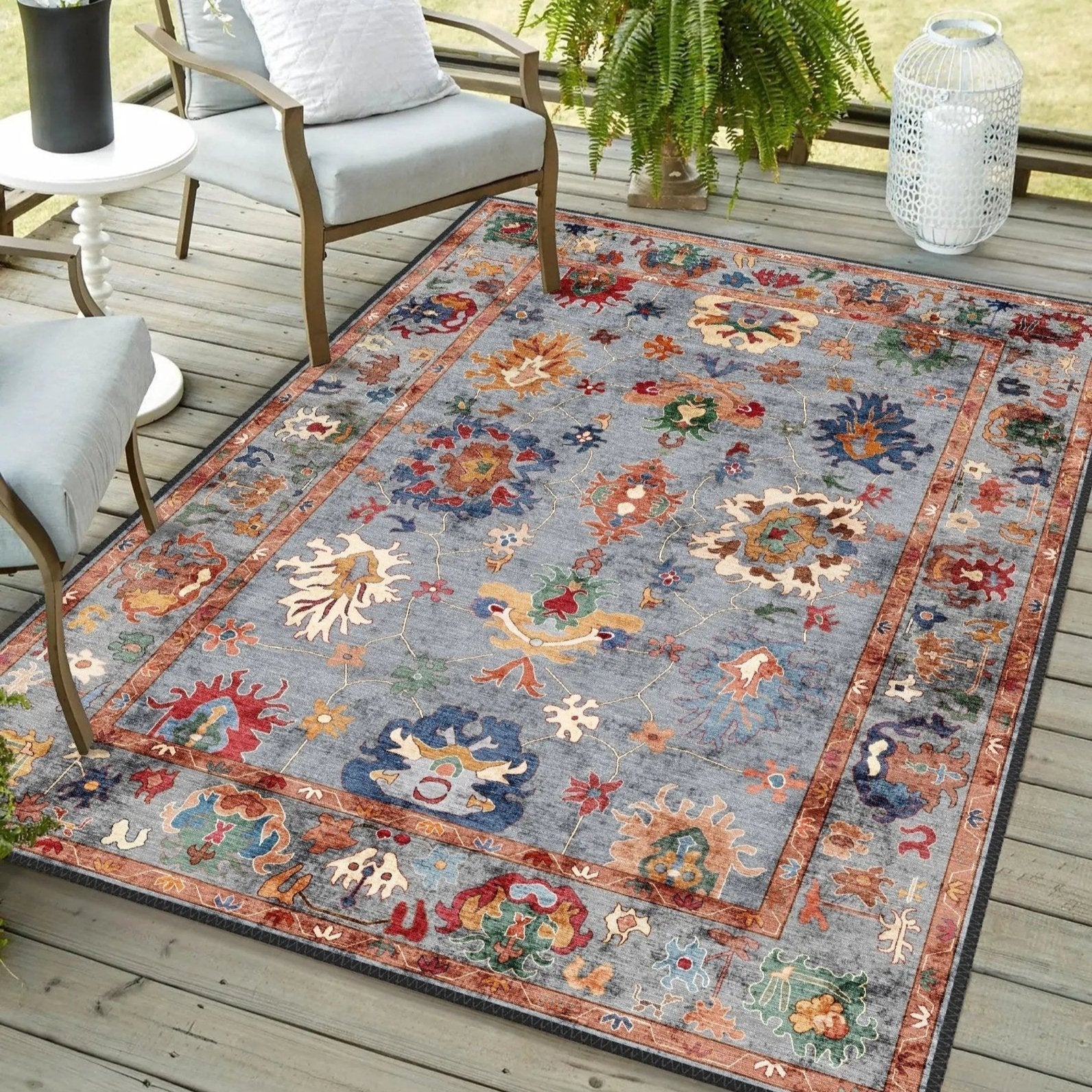 Oushak Entry Rug - Aladdinrugs