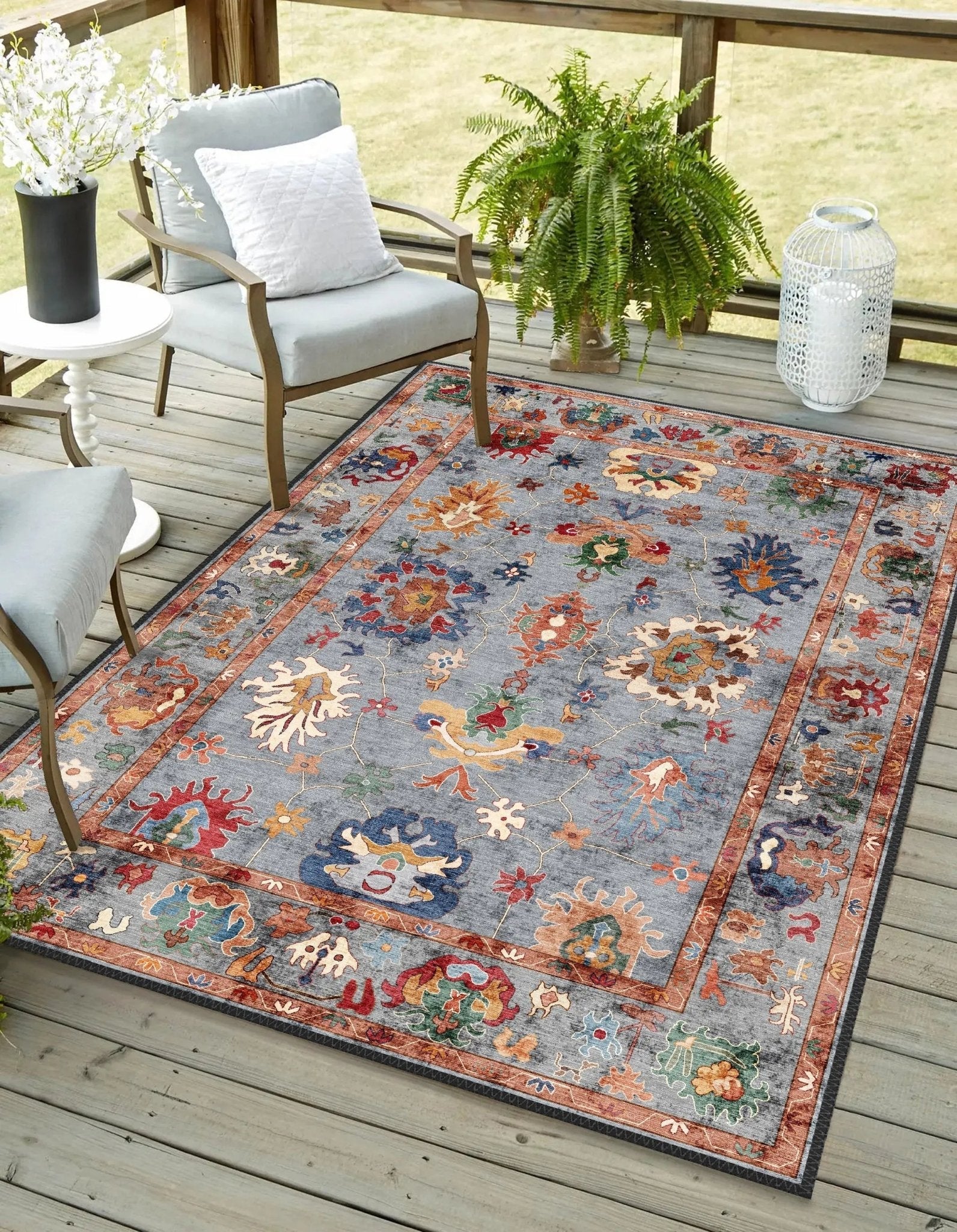 Round Oushak Rug - Aladdinrugs