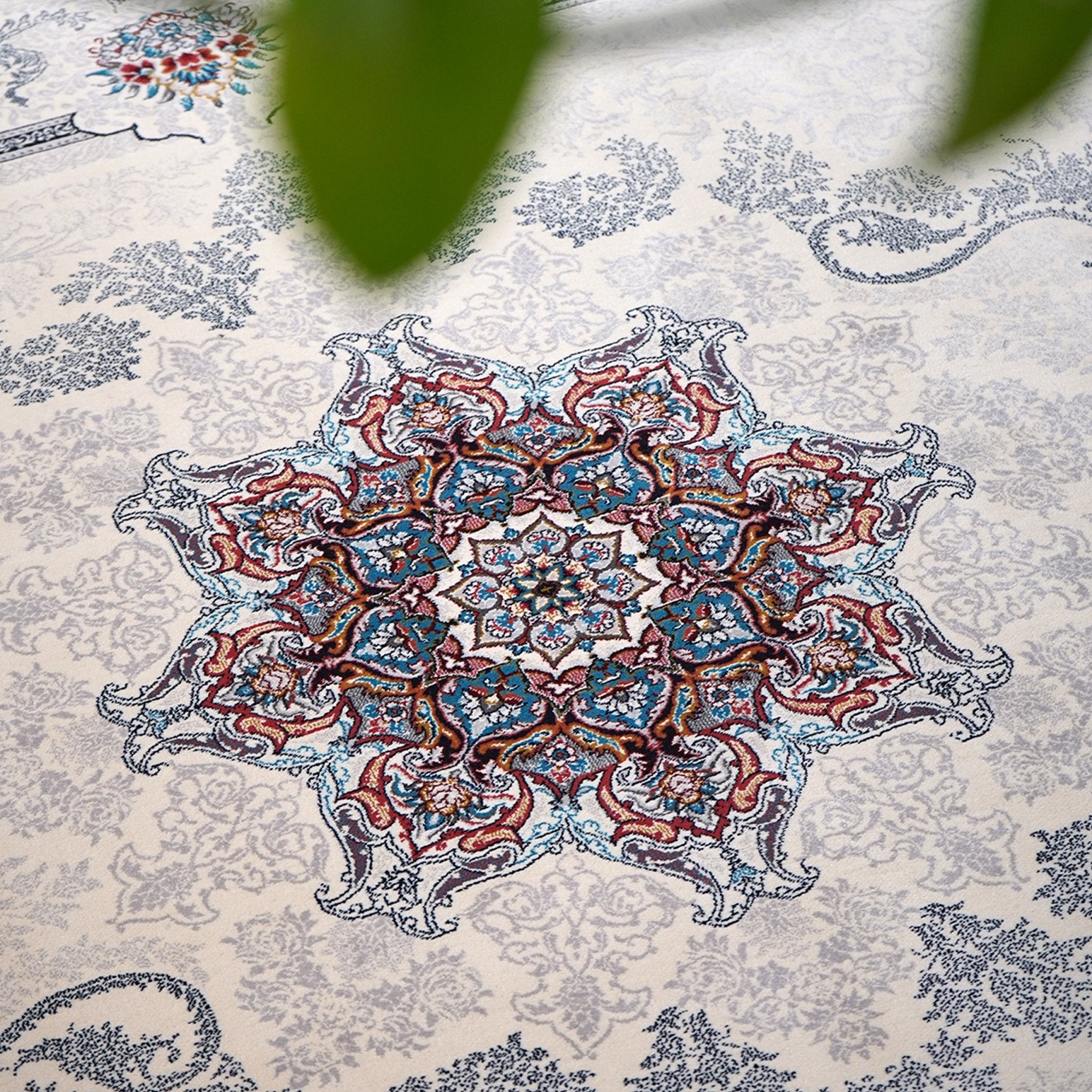 Convivial Cream Persian Area Rug - Aladdinrugs