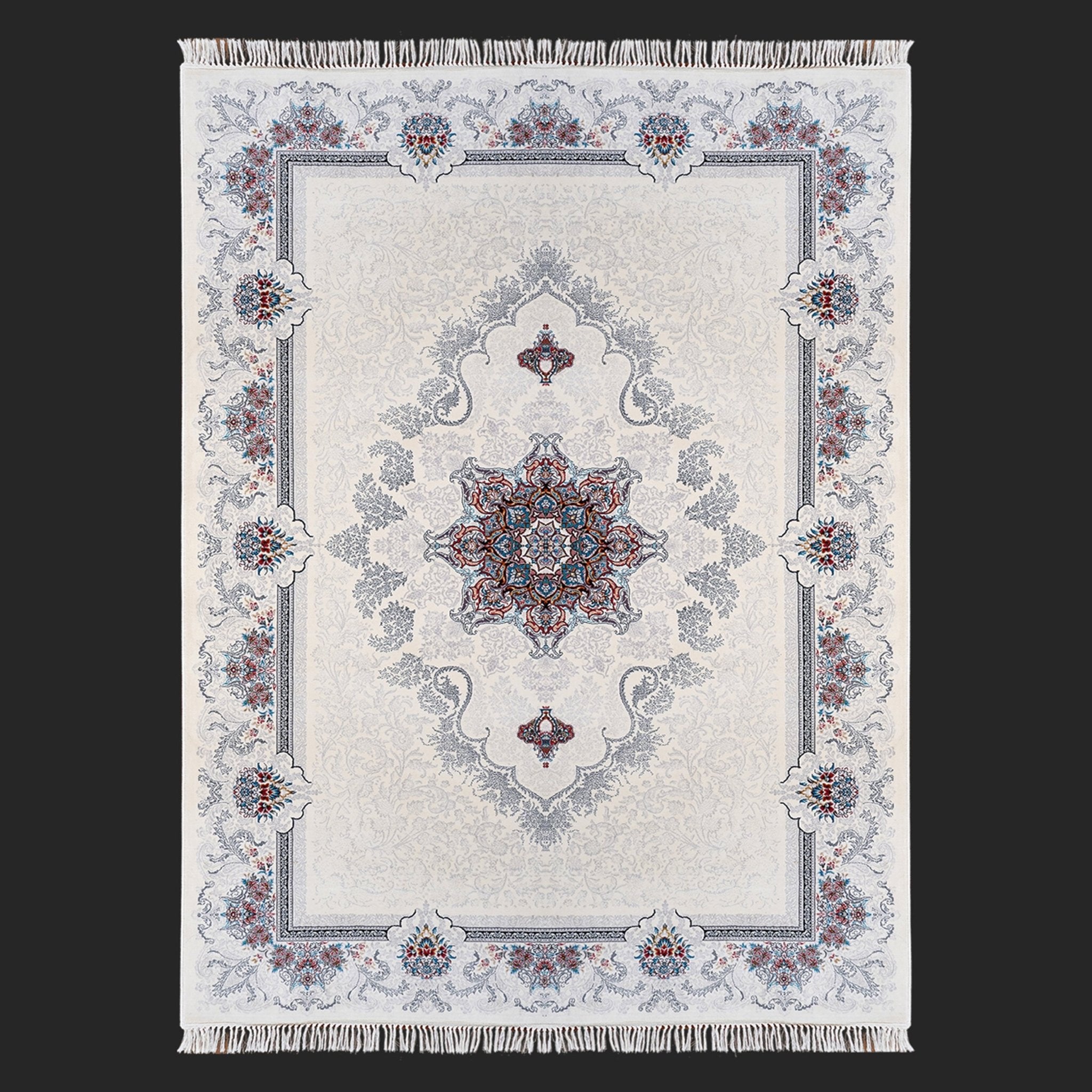 Convivial Cream Persian Area Rug - Aladdinrugs