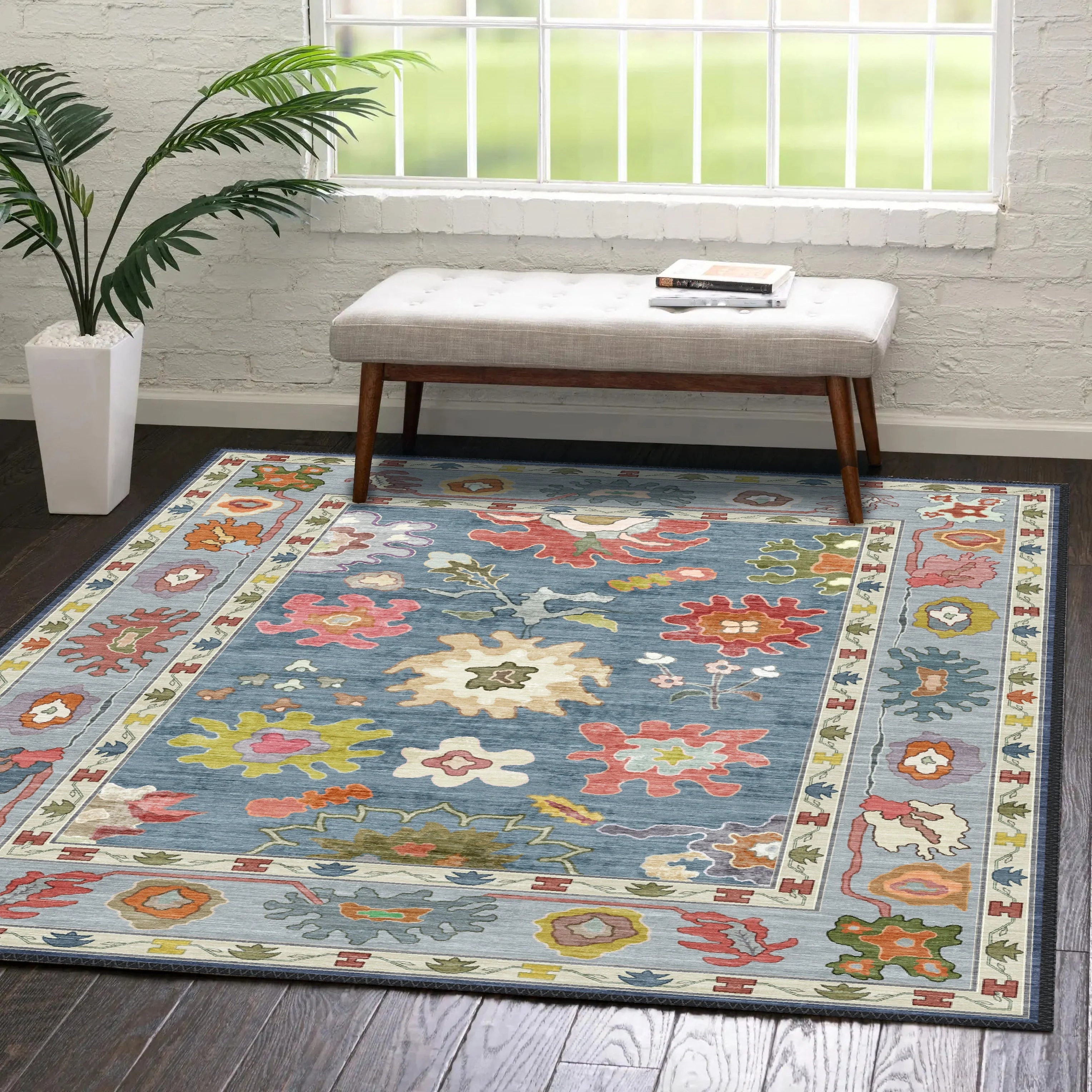 Artistic Oushak Rug - Aladdinrugs