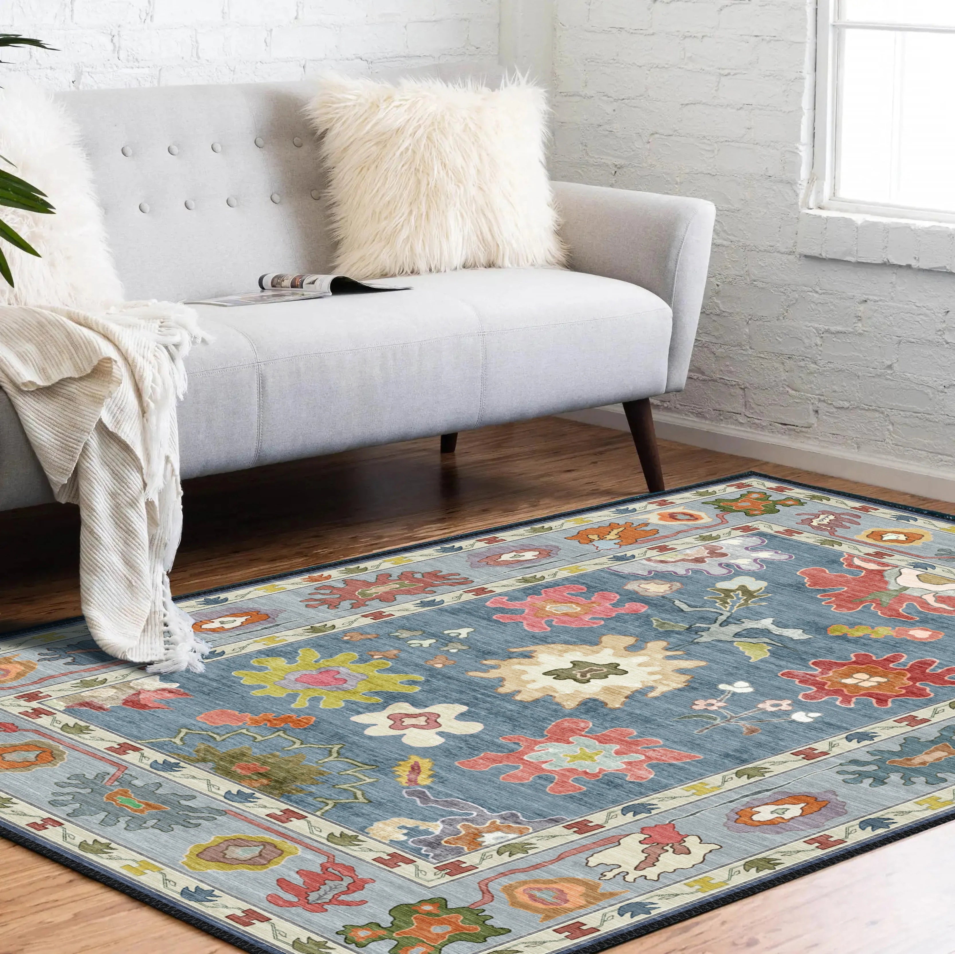 Artistic Oushak Rug - Aladdinrugs