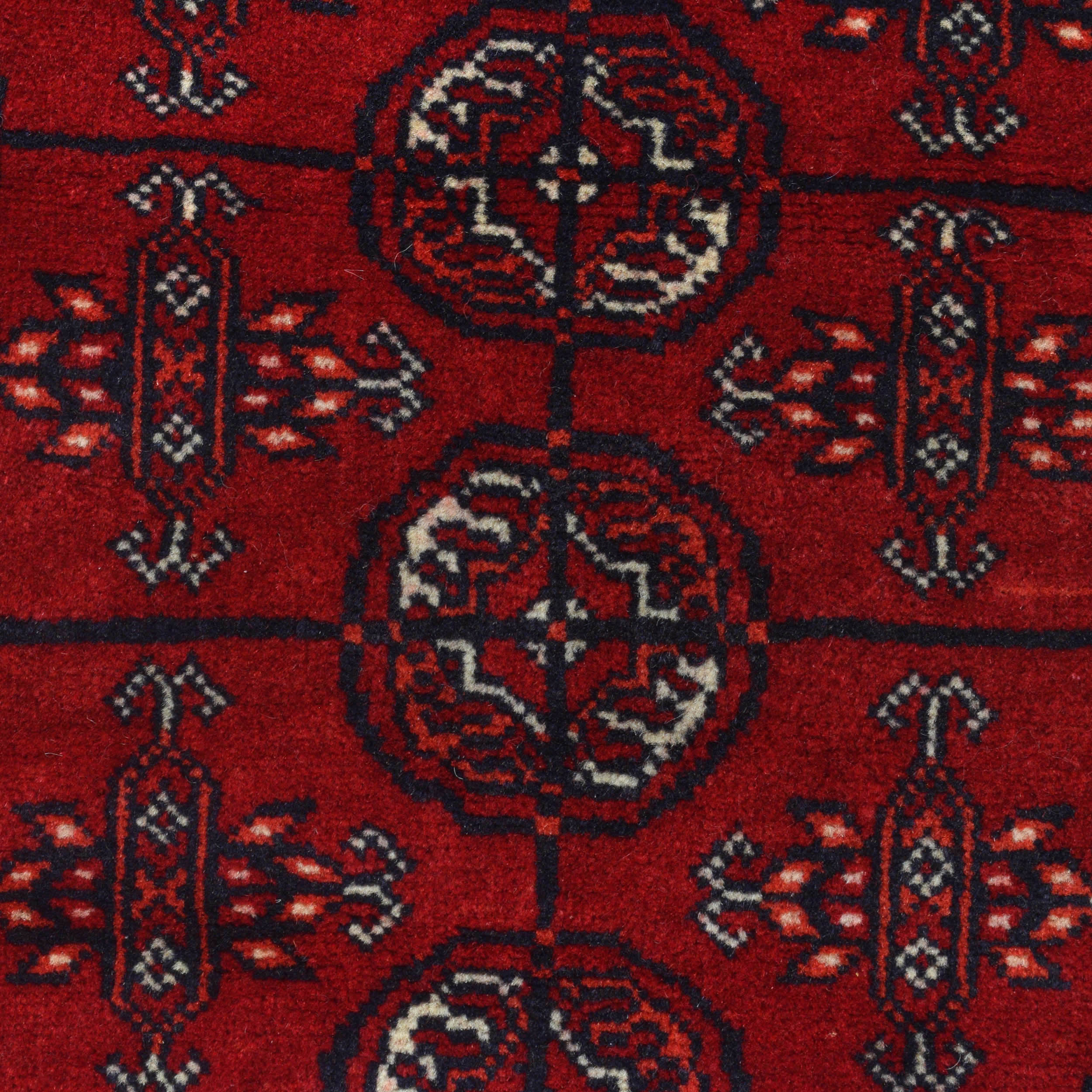 Handmade Bokhara Wool Runner 87 x 172 cm (ID G22927)