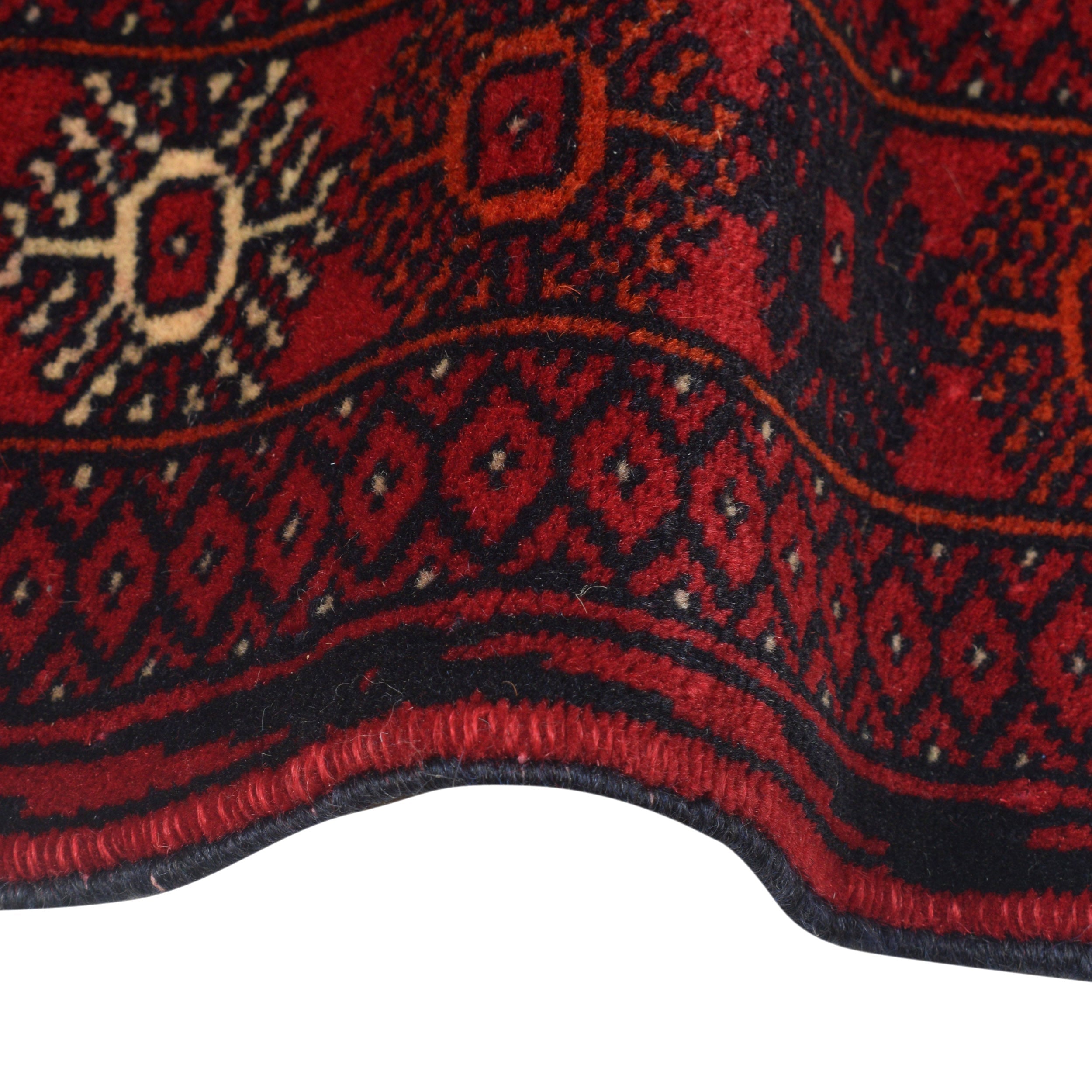 Handmade Bokhara Runner Wool Area Rug 83x166cm (ID G22928)