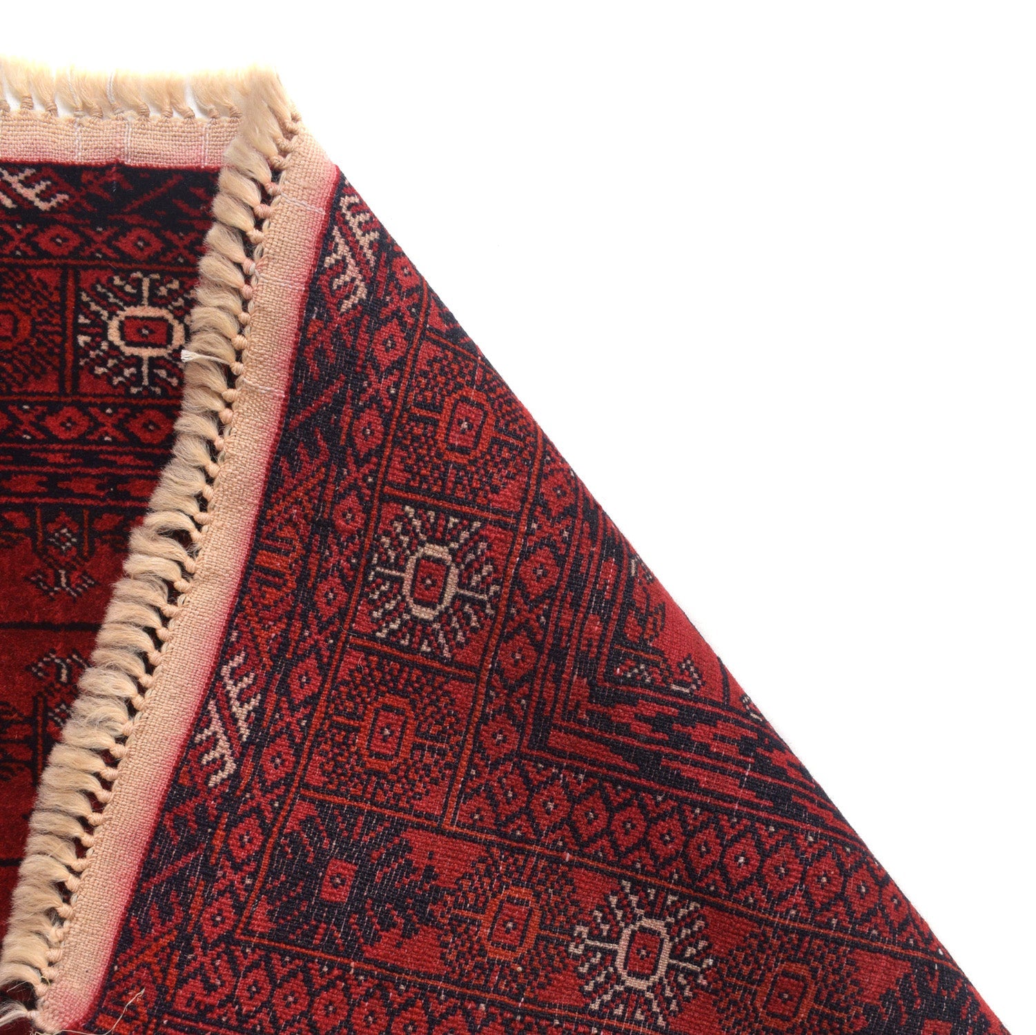 Handmade Wool Bokhara Rug 88 x 166 cm (ID G22932)