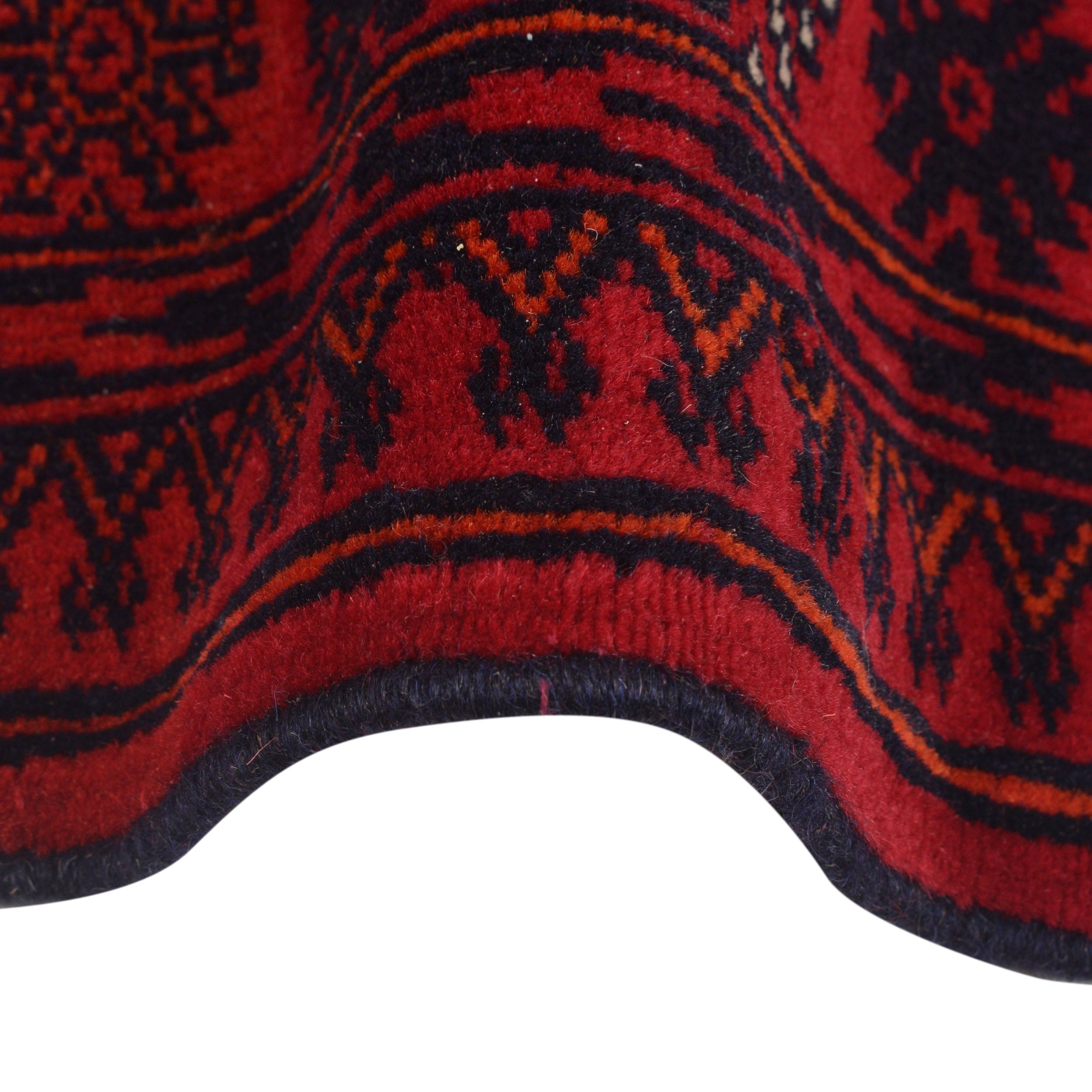 Handmade Wool Bokhara Runner 77 x 191 cm (ID G22936)