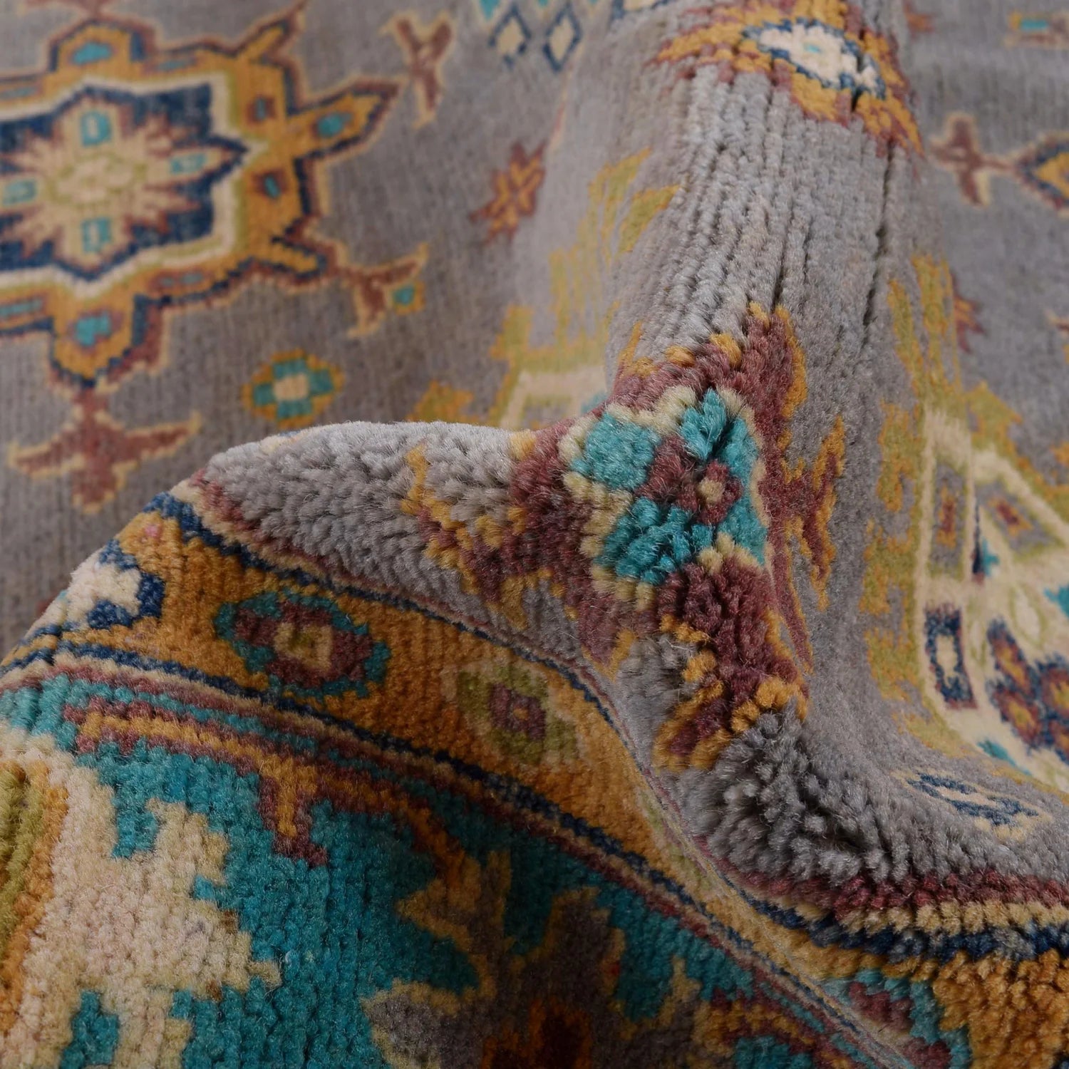 Hand Knotted Kazak Carpet 116 x 192 (cm) - No. G34008