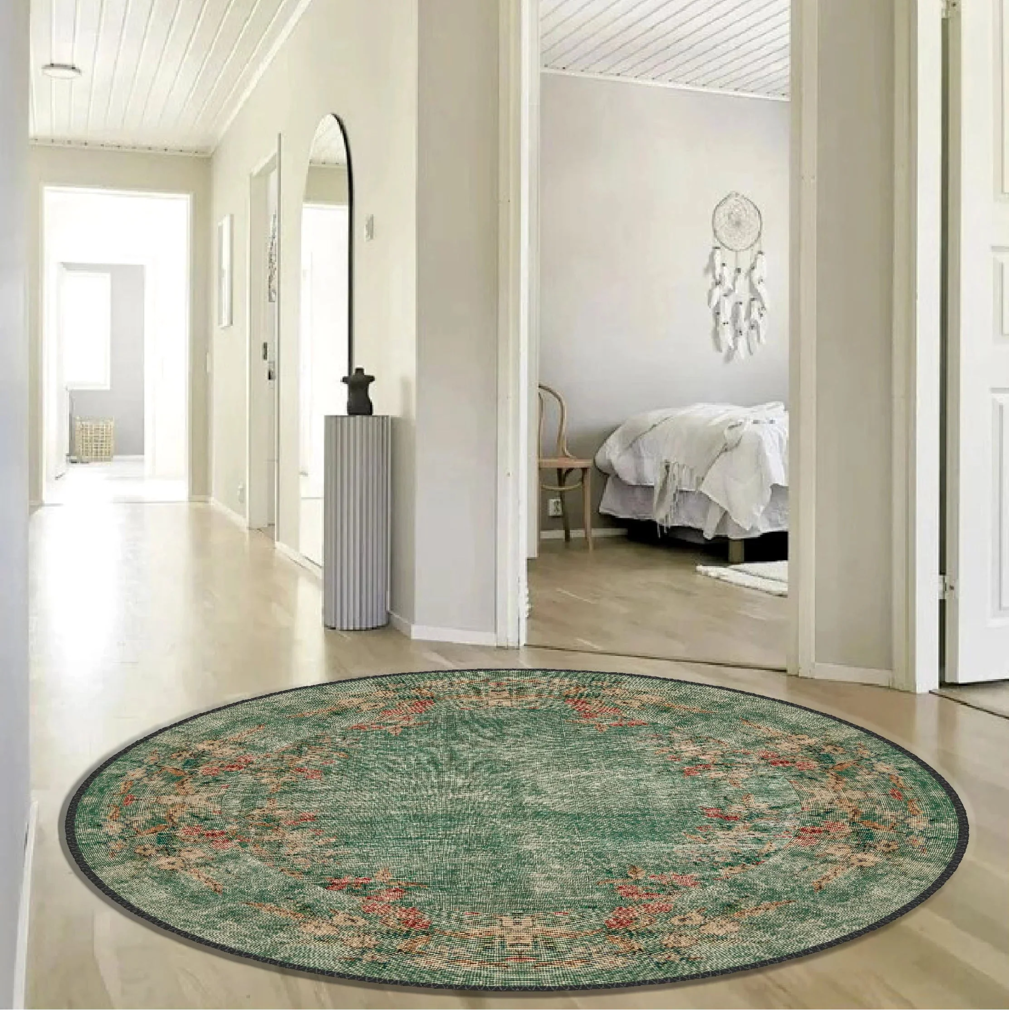 Green Antique Look - Aladdinrugs