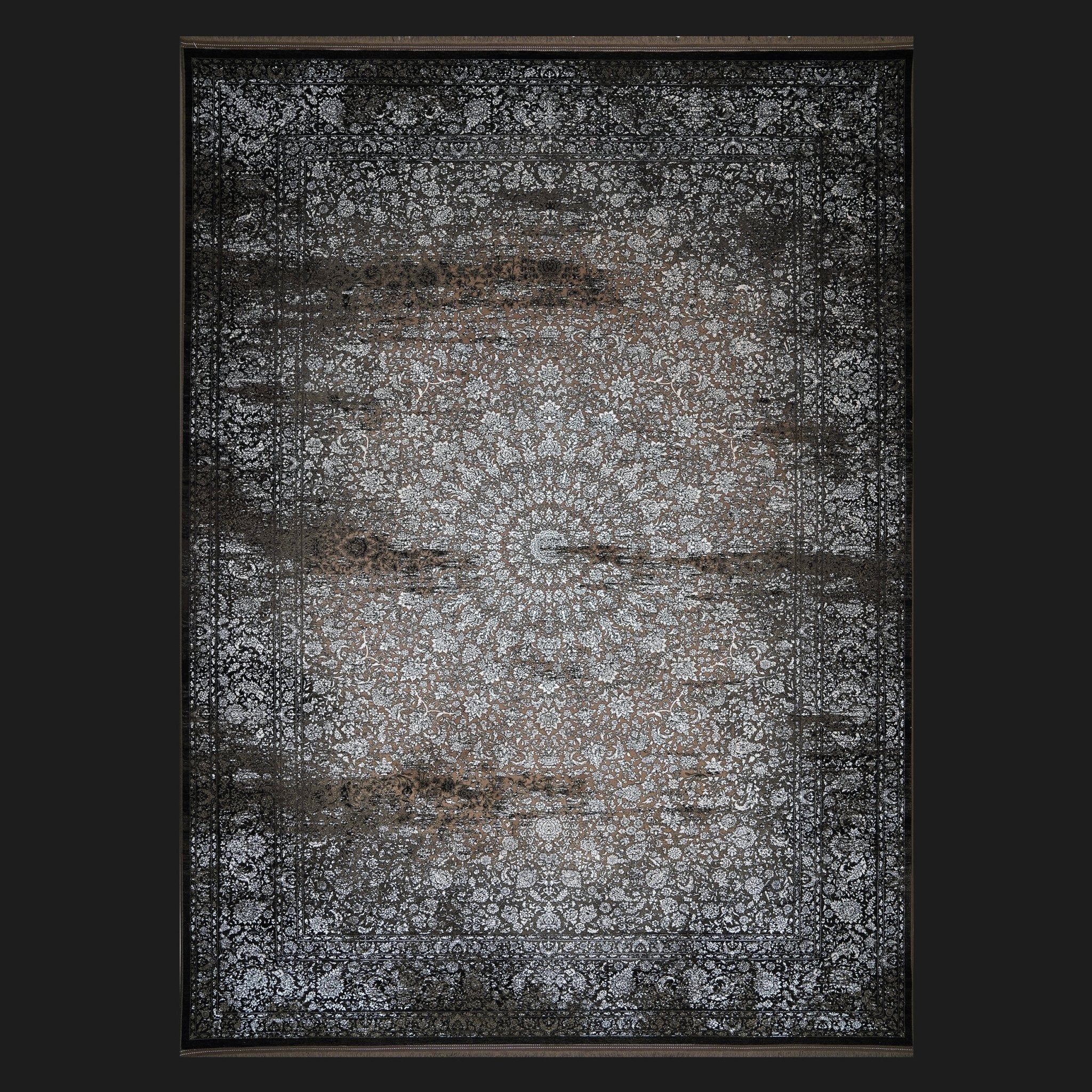 Heaven Distressed Floral Rug – Light Luxury Finish - 247 - Aladdinrugs