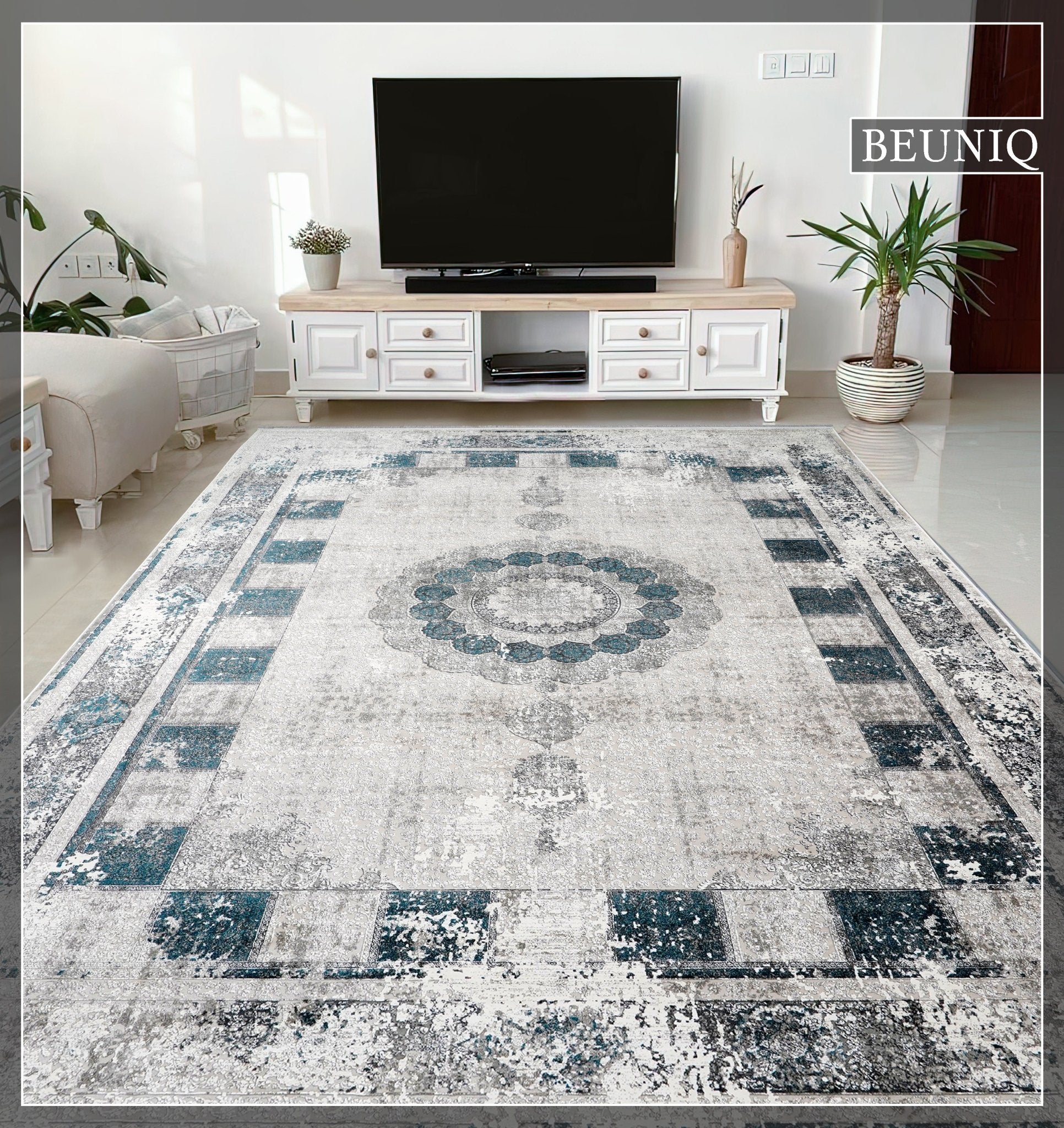 Petra Jordan Vintage Area Rug 07275 - Aladdinrugs