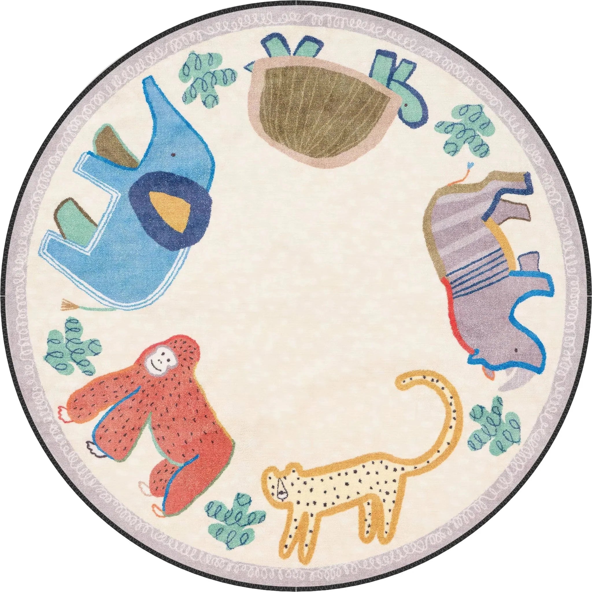 Multi Pattern Playroom Rug - Aladdinrugs