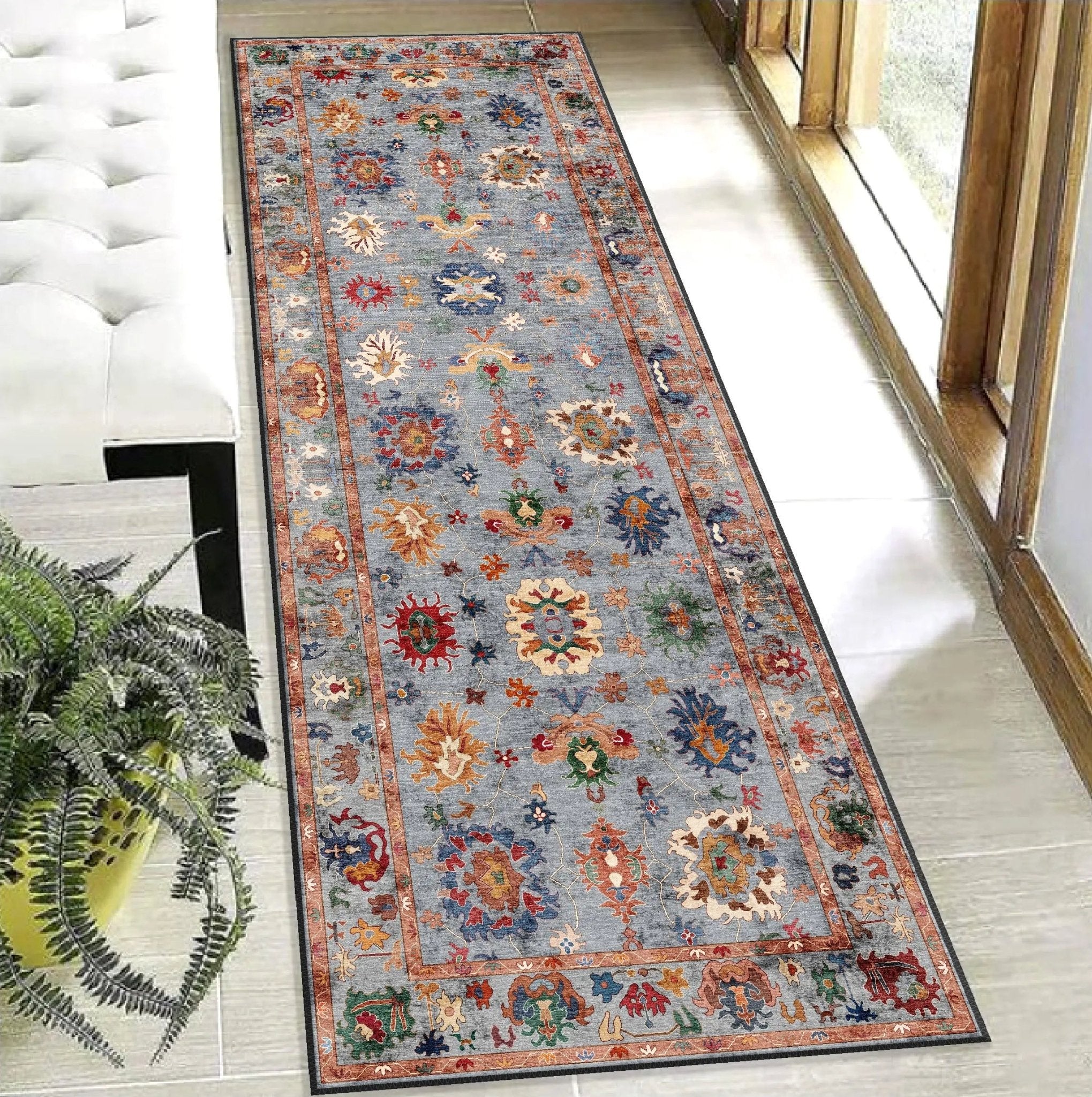 Oushak Entry Rug - Aladdinrugs