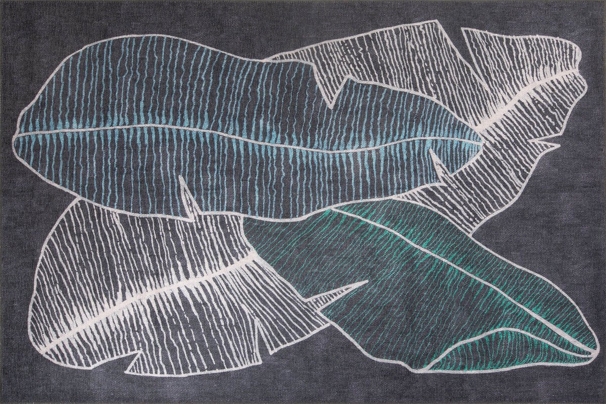 Elegant Leaf Rug - Aladdinrugs