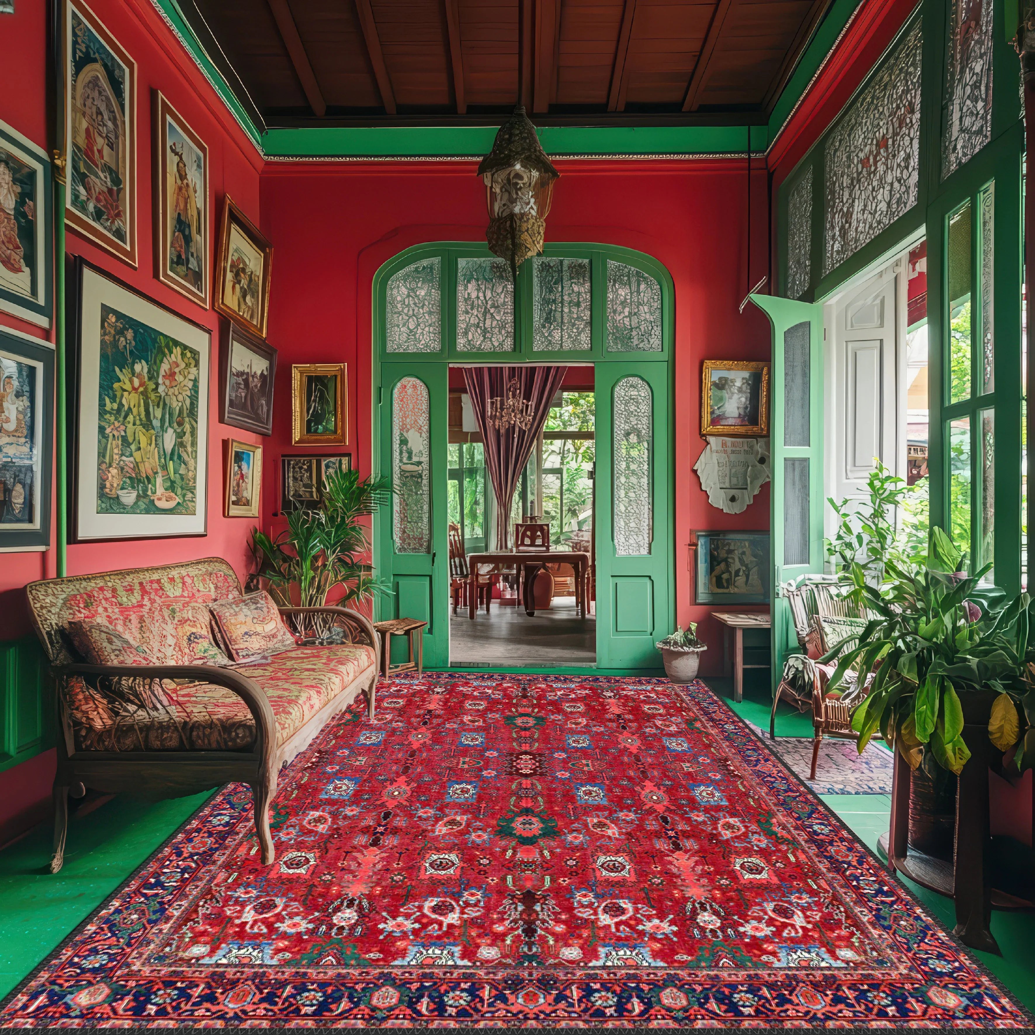 Antique Inspired Rug - Aladdinrugs