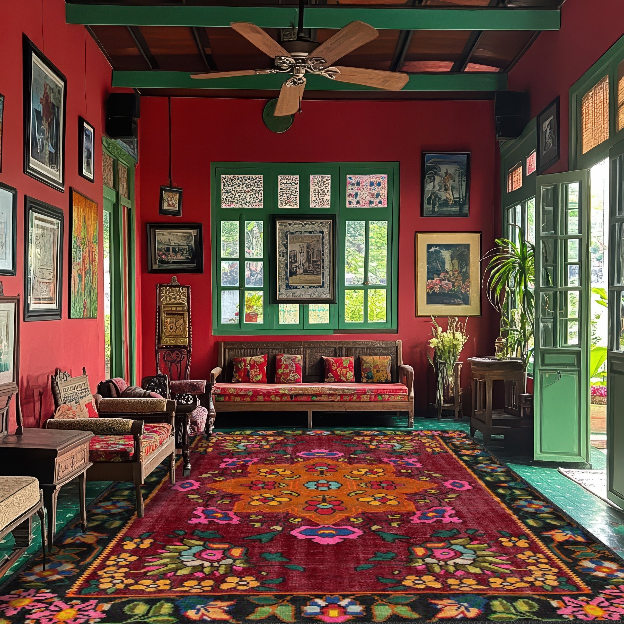 Karabagh Artful Rug - Aladdinrugs