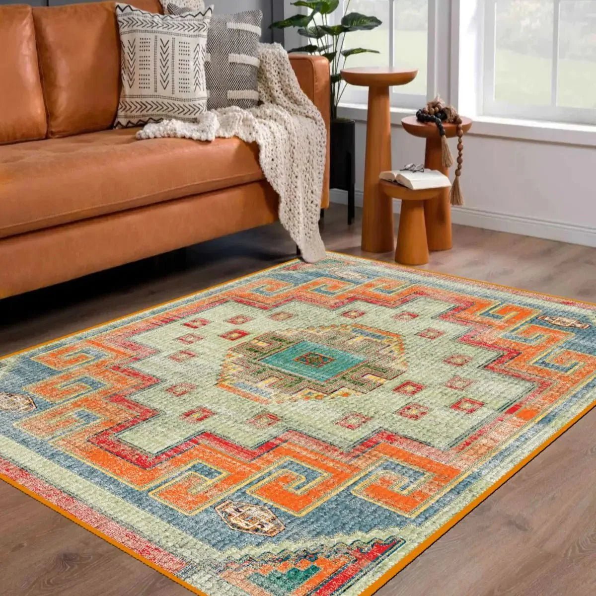 Turkish Runner Rug Orange - Aladdinrugs