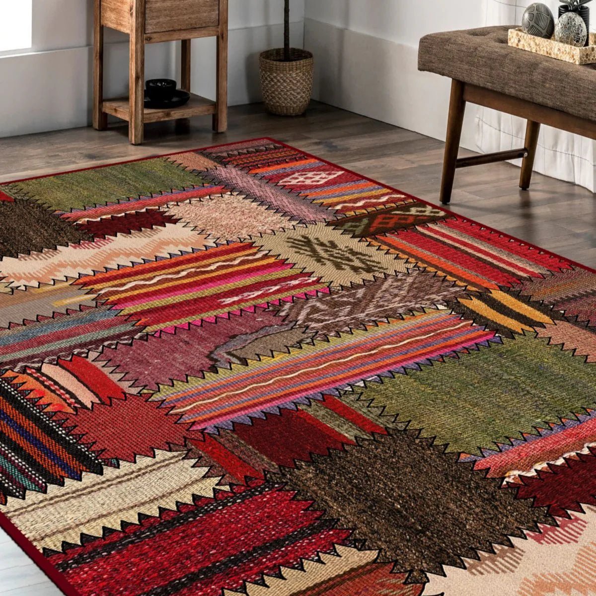Patchwork Runner - Aladdinrugs