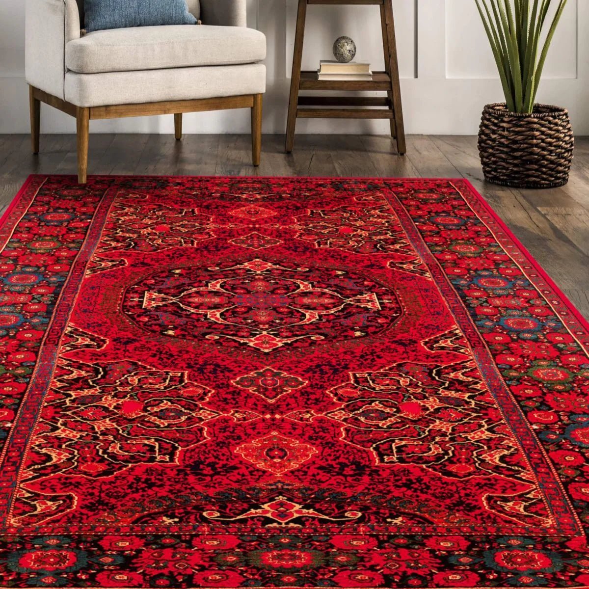 Deep Red Carpet - Aladdinrugs