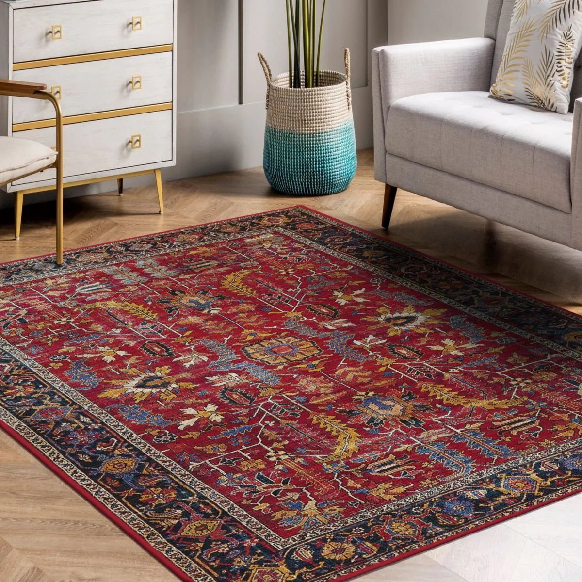 Rustic Boho Rug - Aladdinrugs