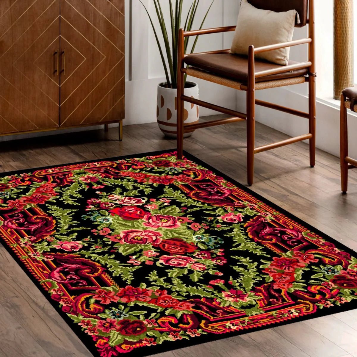 Karabagh Floral Runner - Aladdinrugs