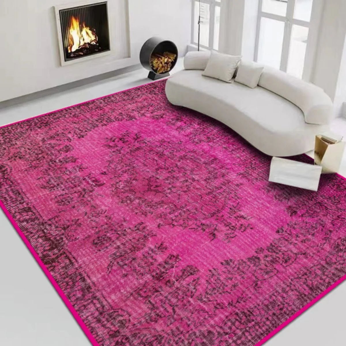 Turkish Pink Runner - Aladdinrugs