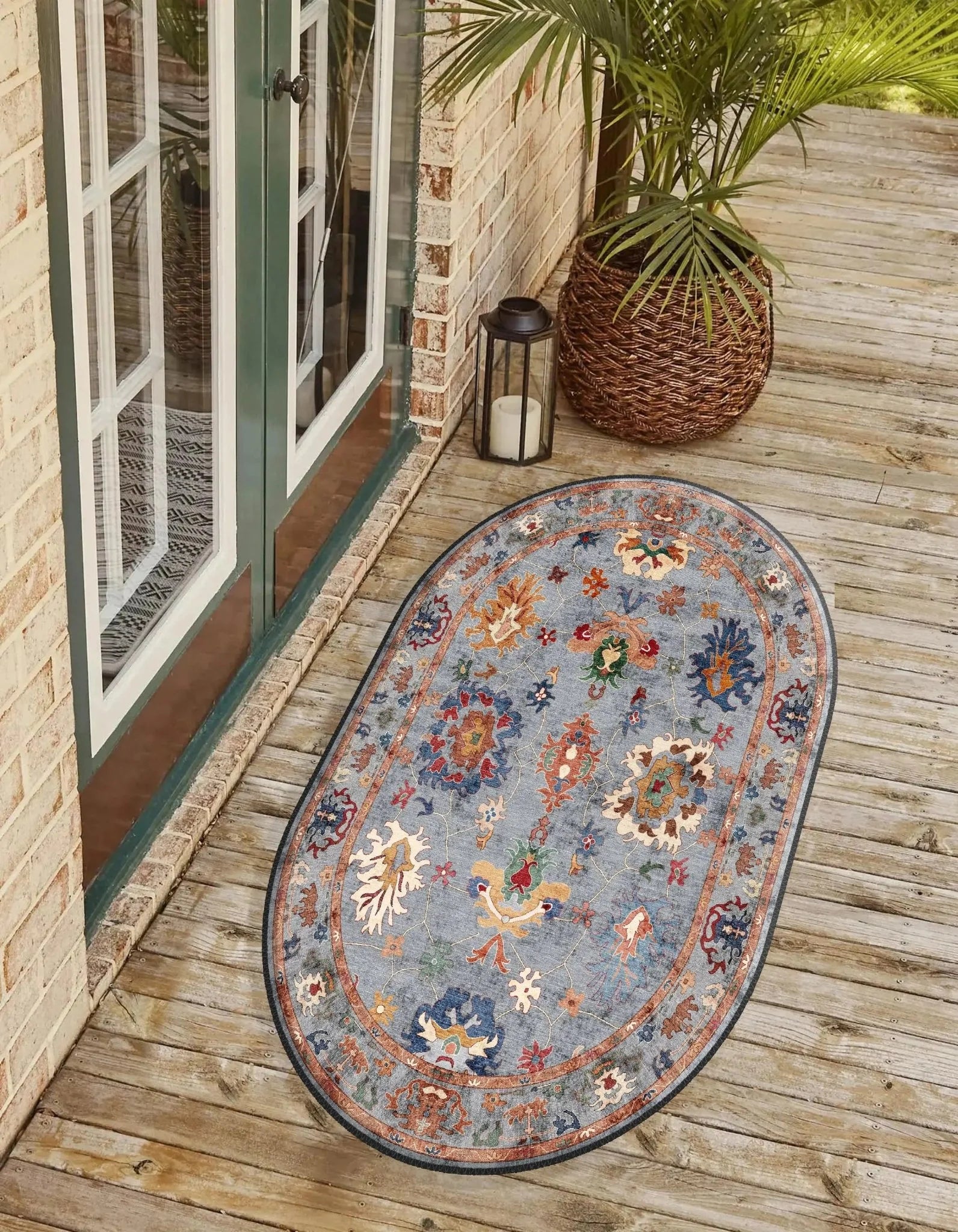 Oushak Entry Rug - Aladdinrugs