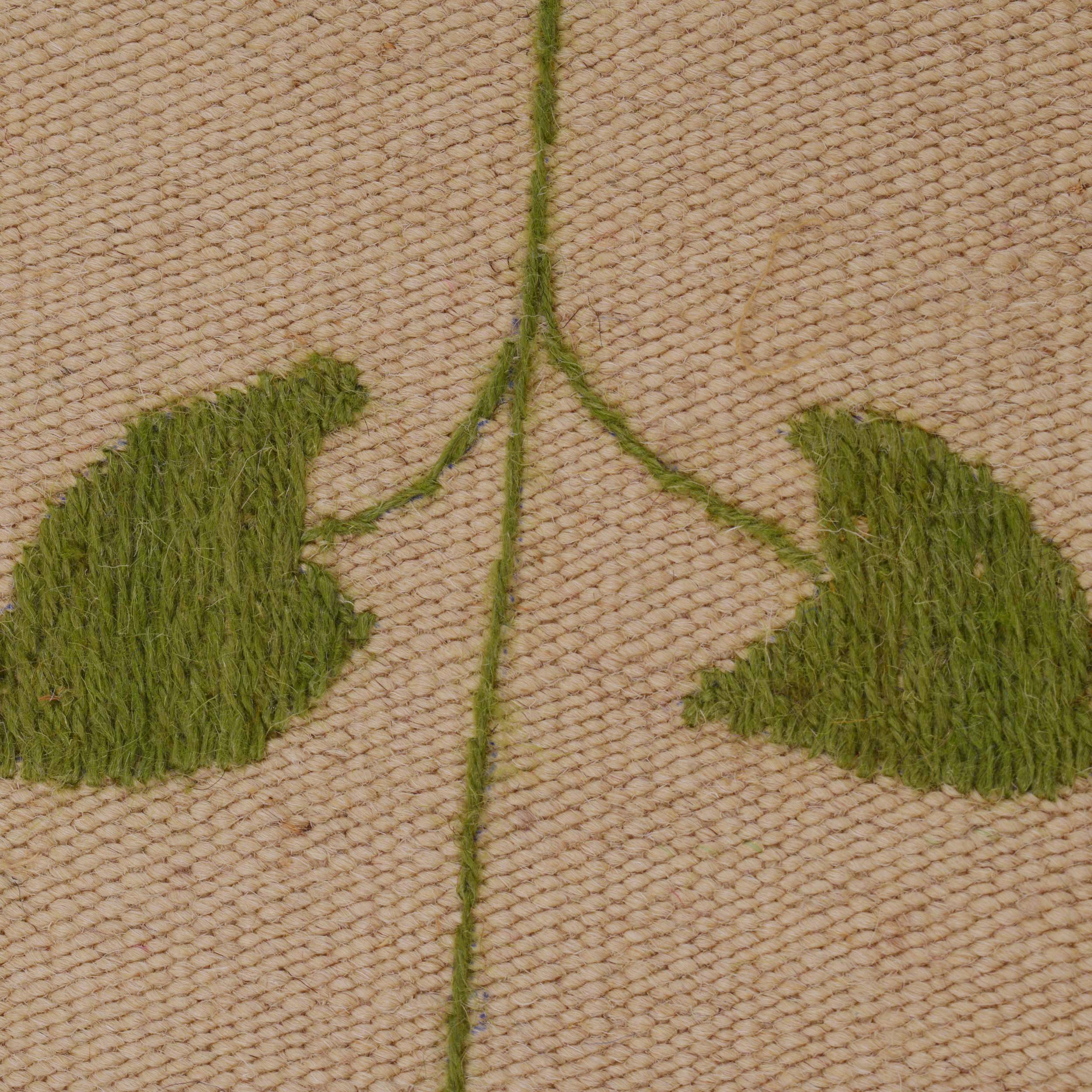 Pakistani Embroidery Kilim 6' 7" x 9' 9" (ft) - No. P34394