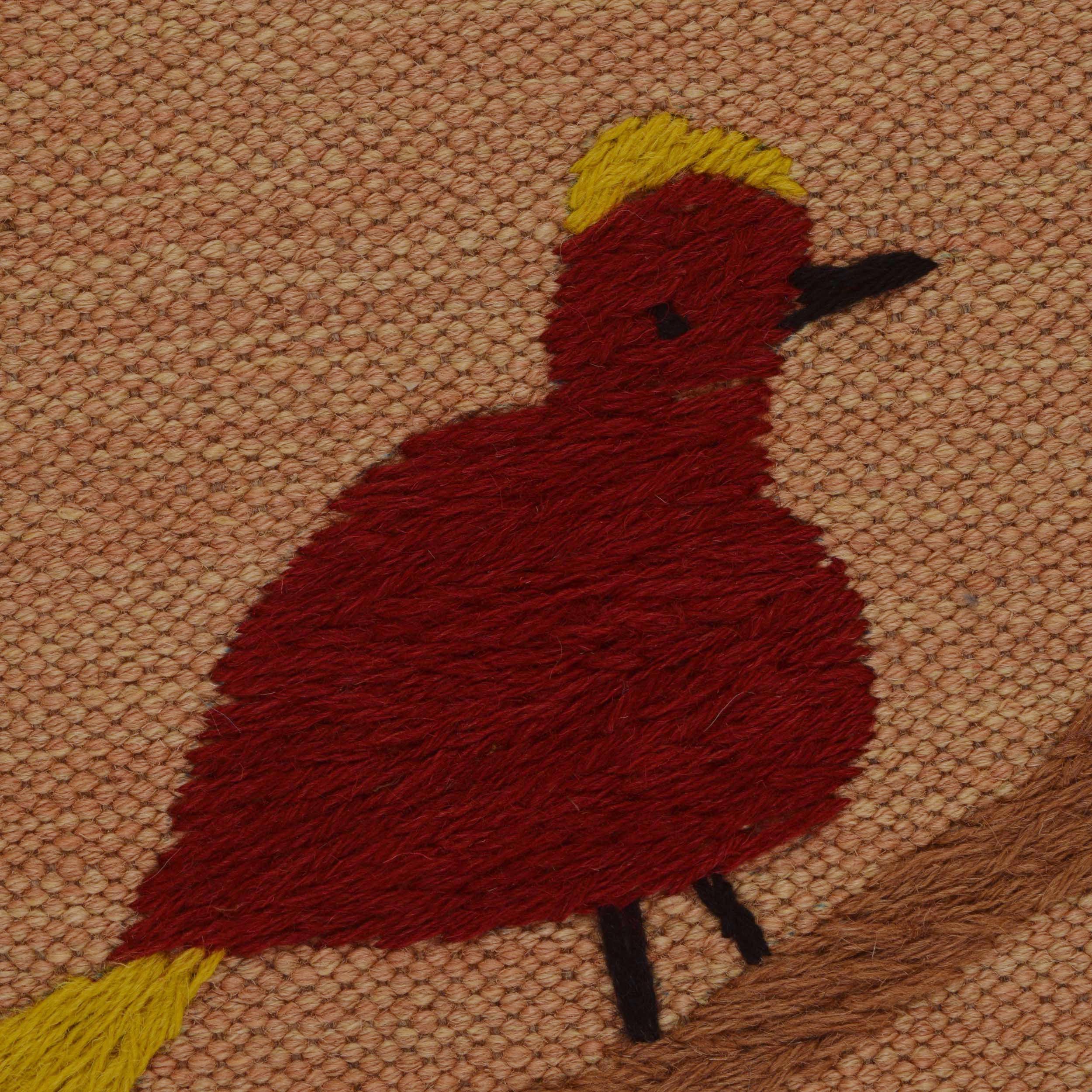 Embroidered Kilim Runner Rug 98x209 cm Carpet ID P35159