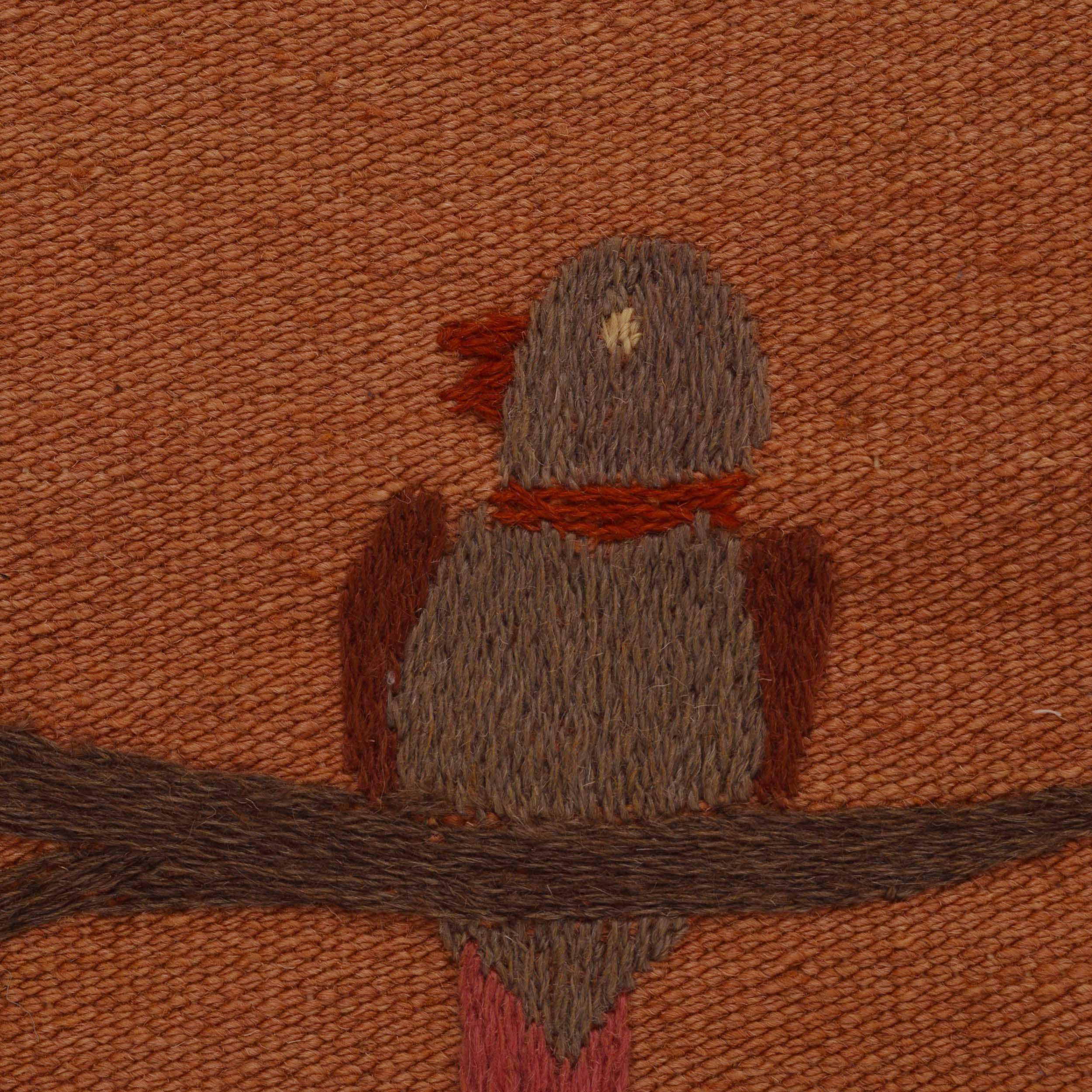 Embroidery Kilim Rug – 83 x 180 cm – Carpet ID P35163