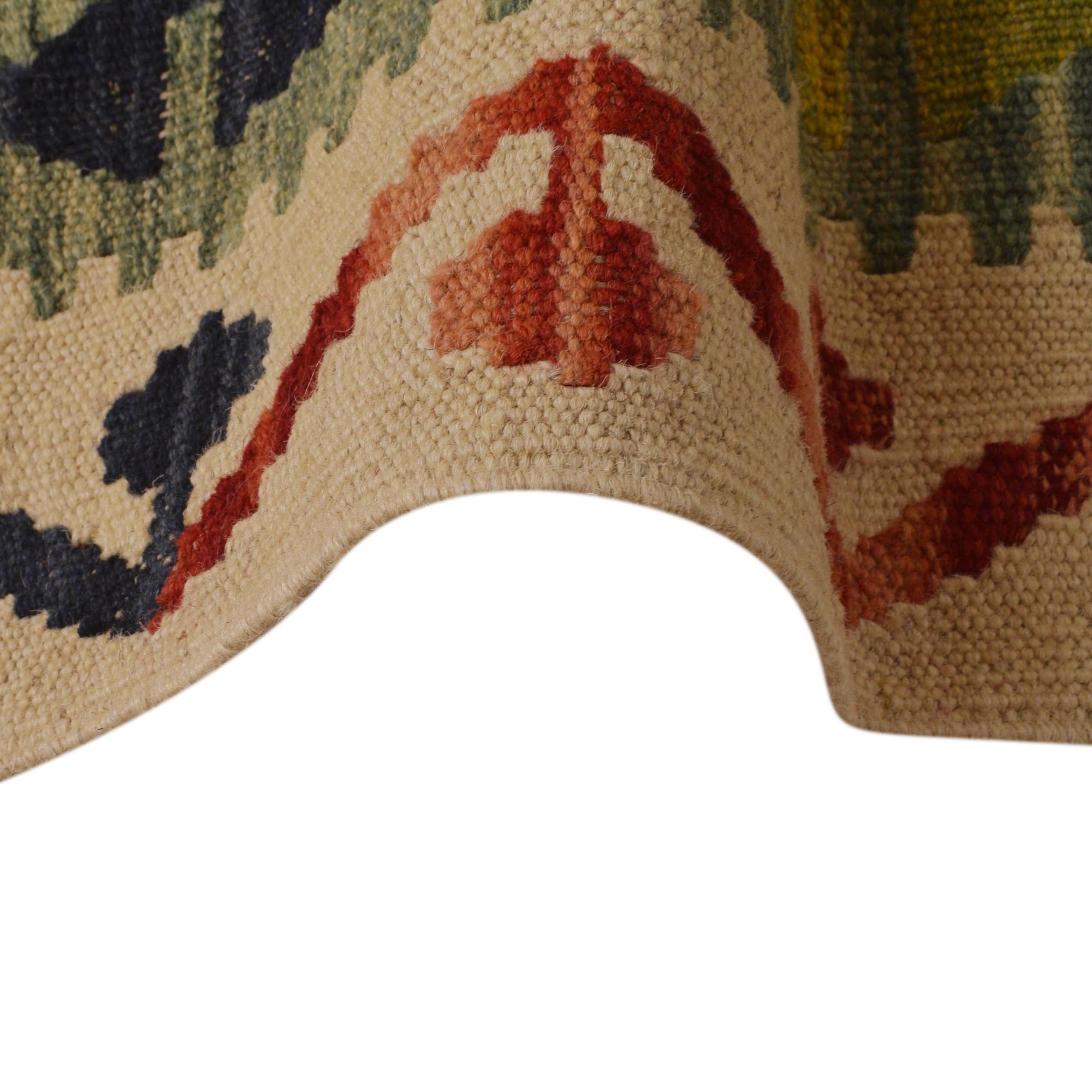 Handmade Vegetable Kelim 5' 7" x 7' 11" (ft) - No. P35224