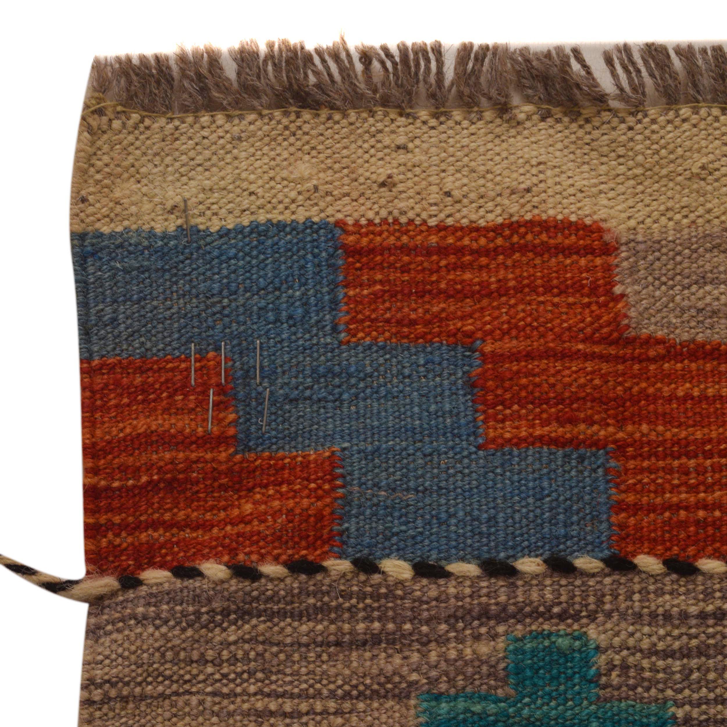 Vegetable Kilim Runner 2' 3" x 6' 9" (ft)- No. P35309