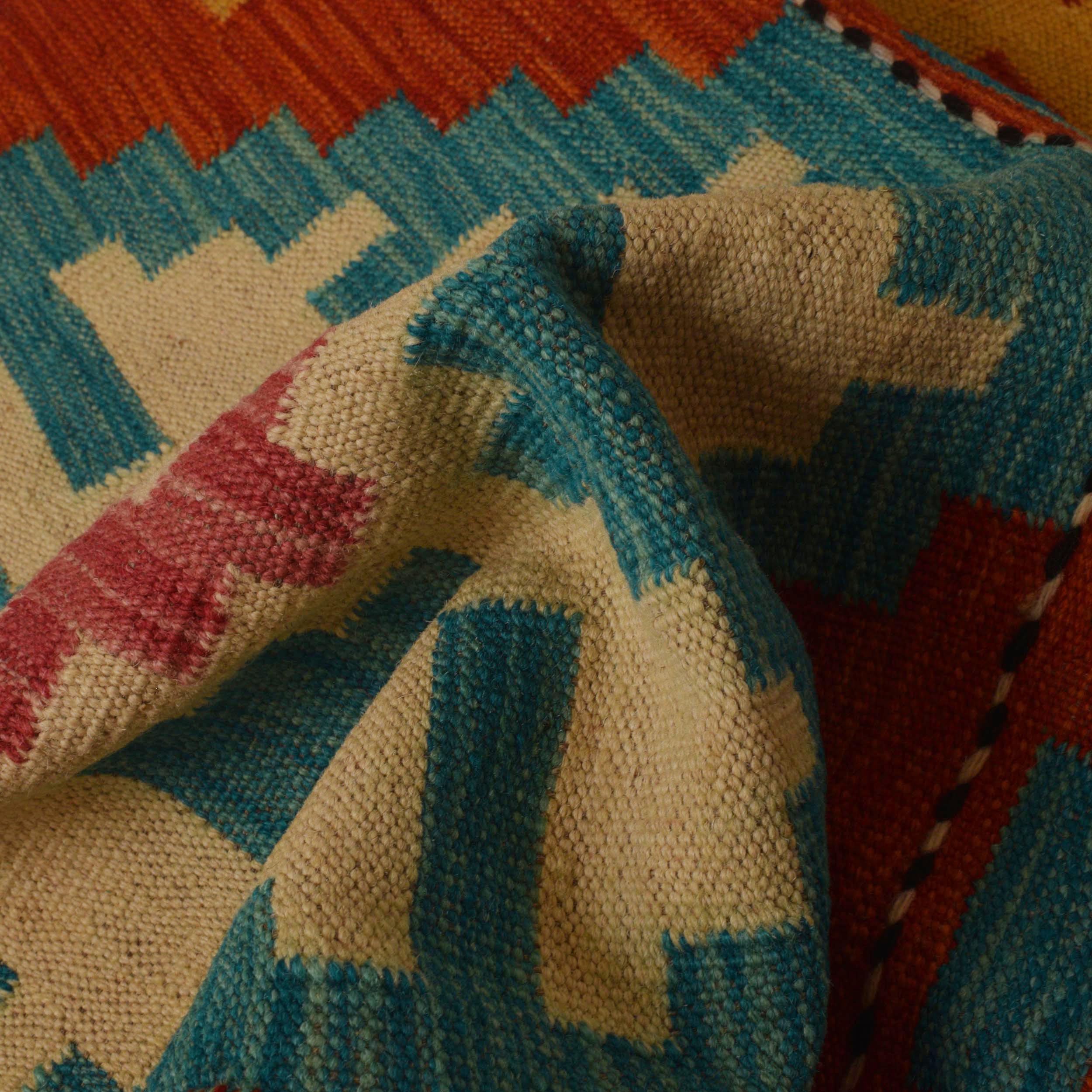 Vegetable Kilim Runner 2' 3" x 6' 9" (ft)- No. P35309