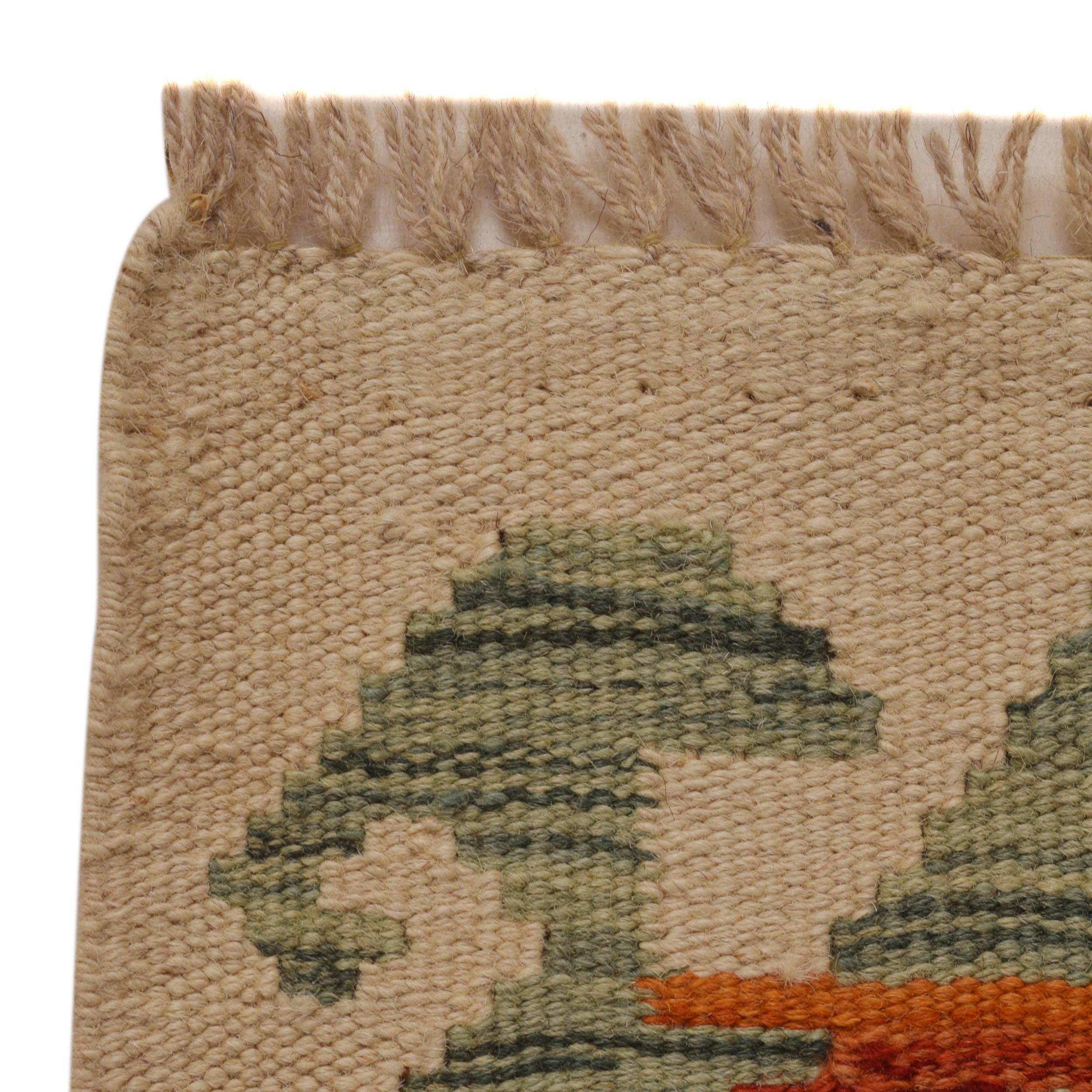 Vegetable Kelim Runner 2' 1" x 6' 9" (ft)- No. P35311