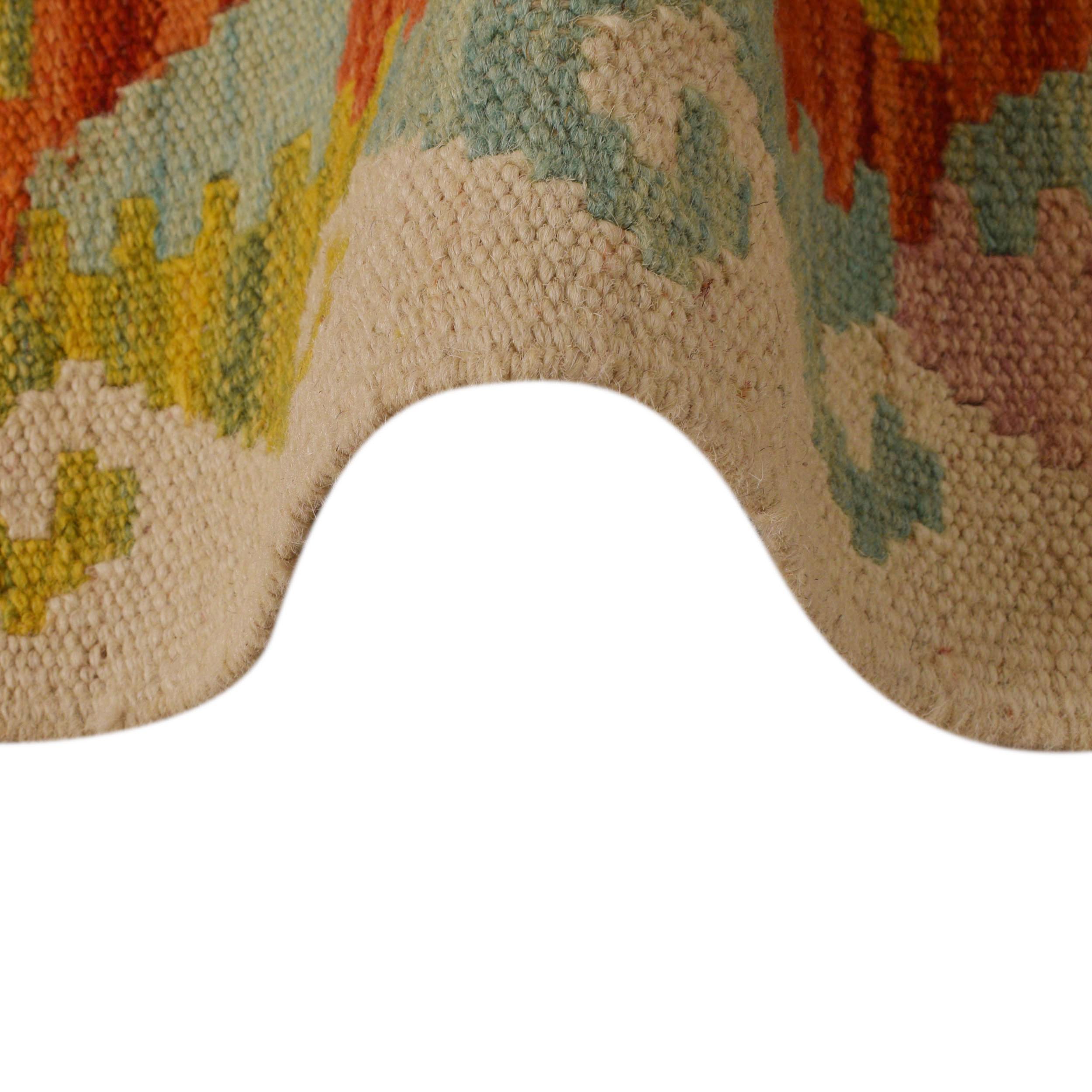 Vegetable Kelim Runner 2' 1" x 6' 9" (ft)- No. P35311