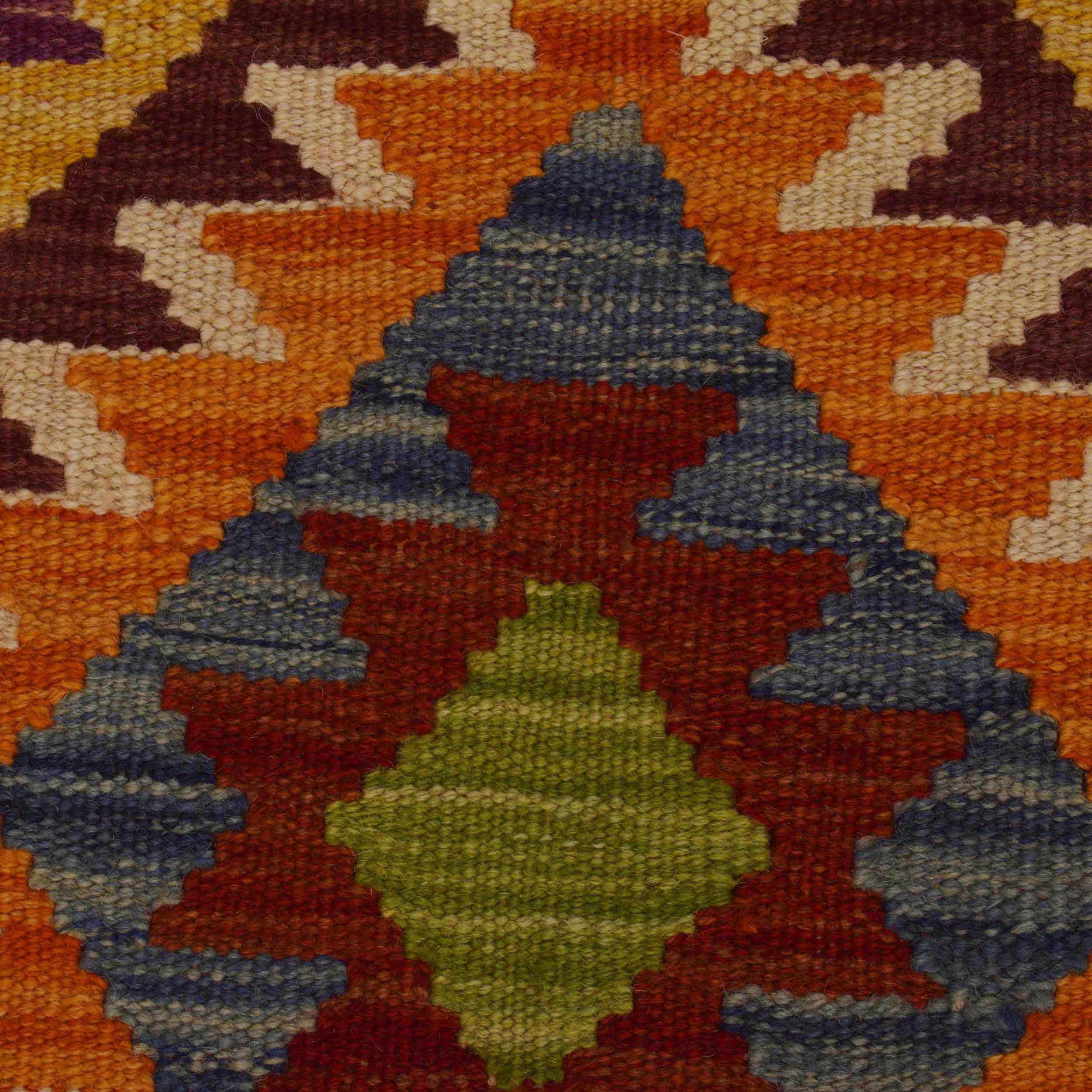 Handmade Vegetable Kelim 3' 3"  x 5' 1" (ft) - No. P35317