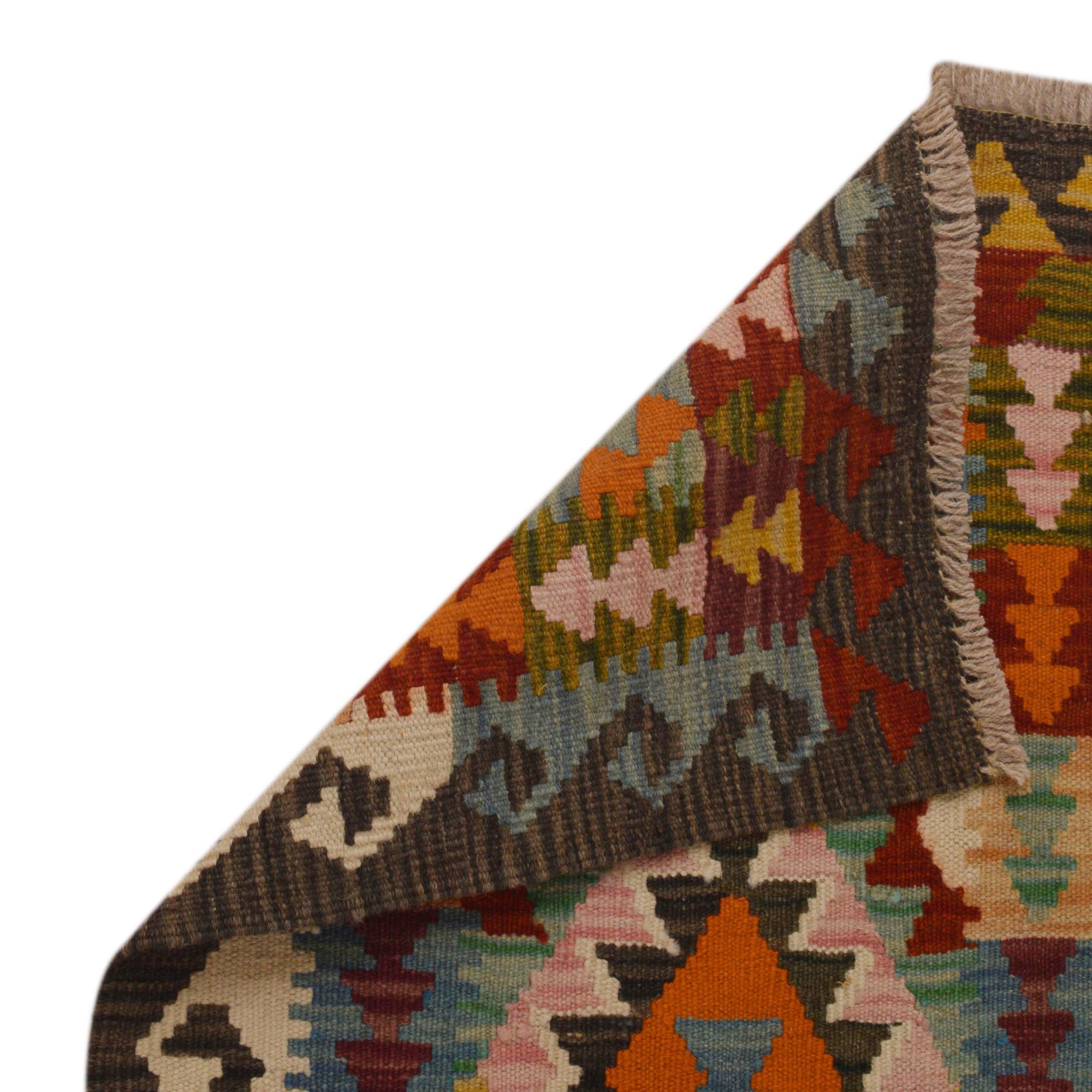 Vegetable Kilim Runner 1' 10" x 9' 5" (ft) - No. P35360