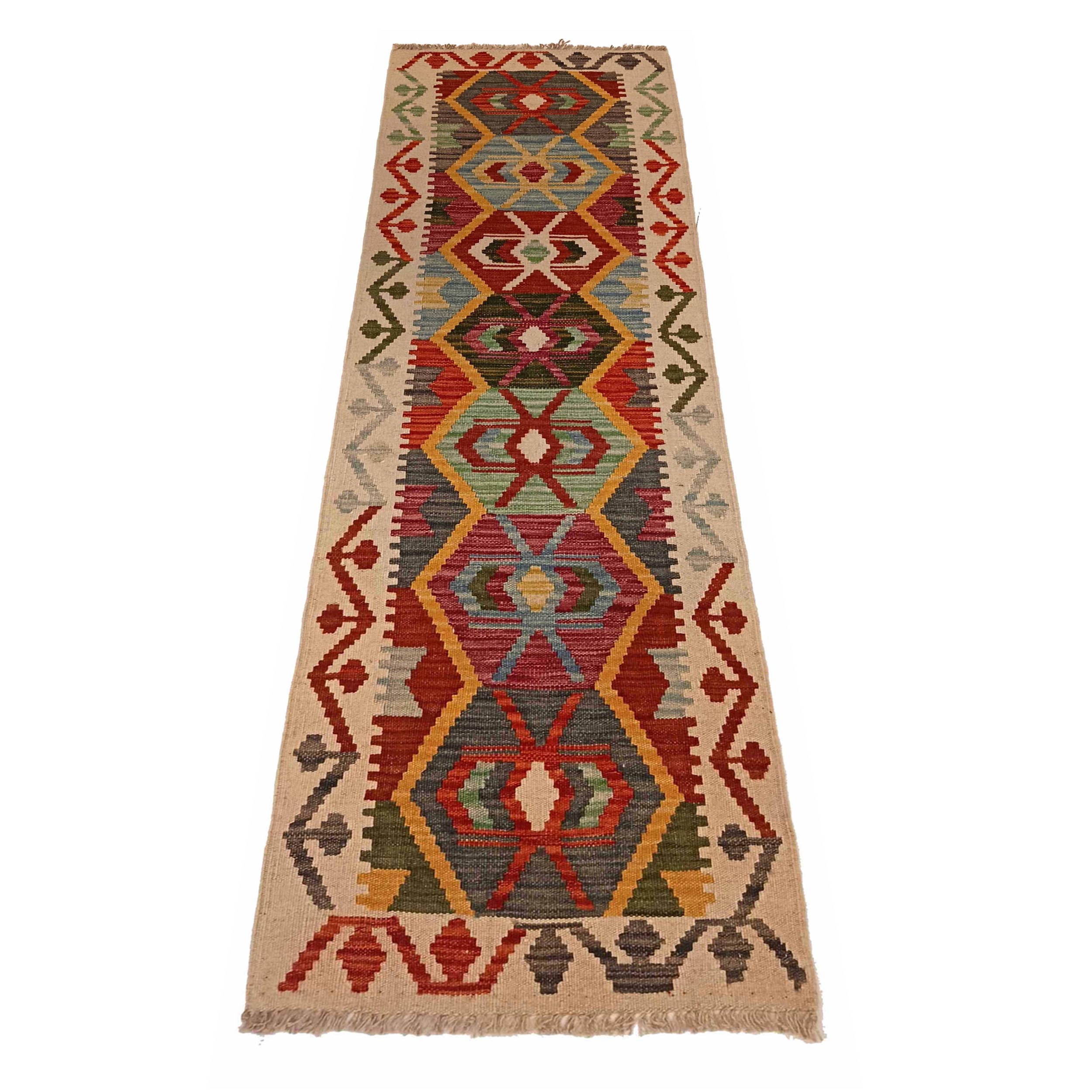 Vegetable Kilim Runner 1' 9" x 6' 7" (ft)- No. P35366