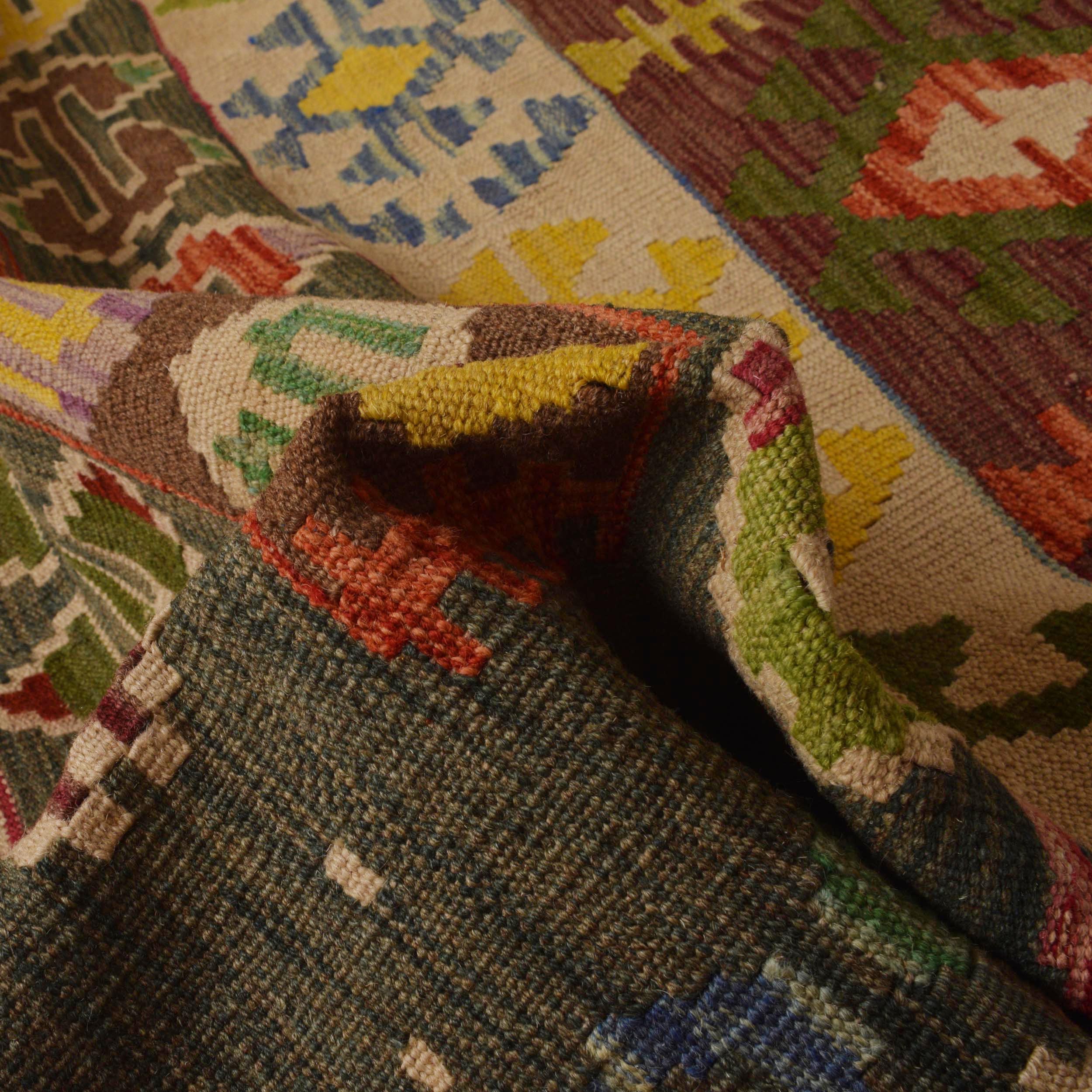 Handmade Vegetable Kilim 10' 0" x 16' 5" (ft) - No. P35386