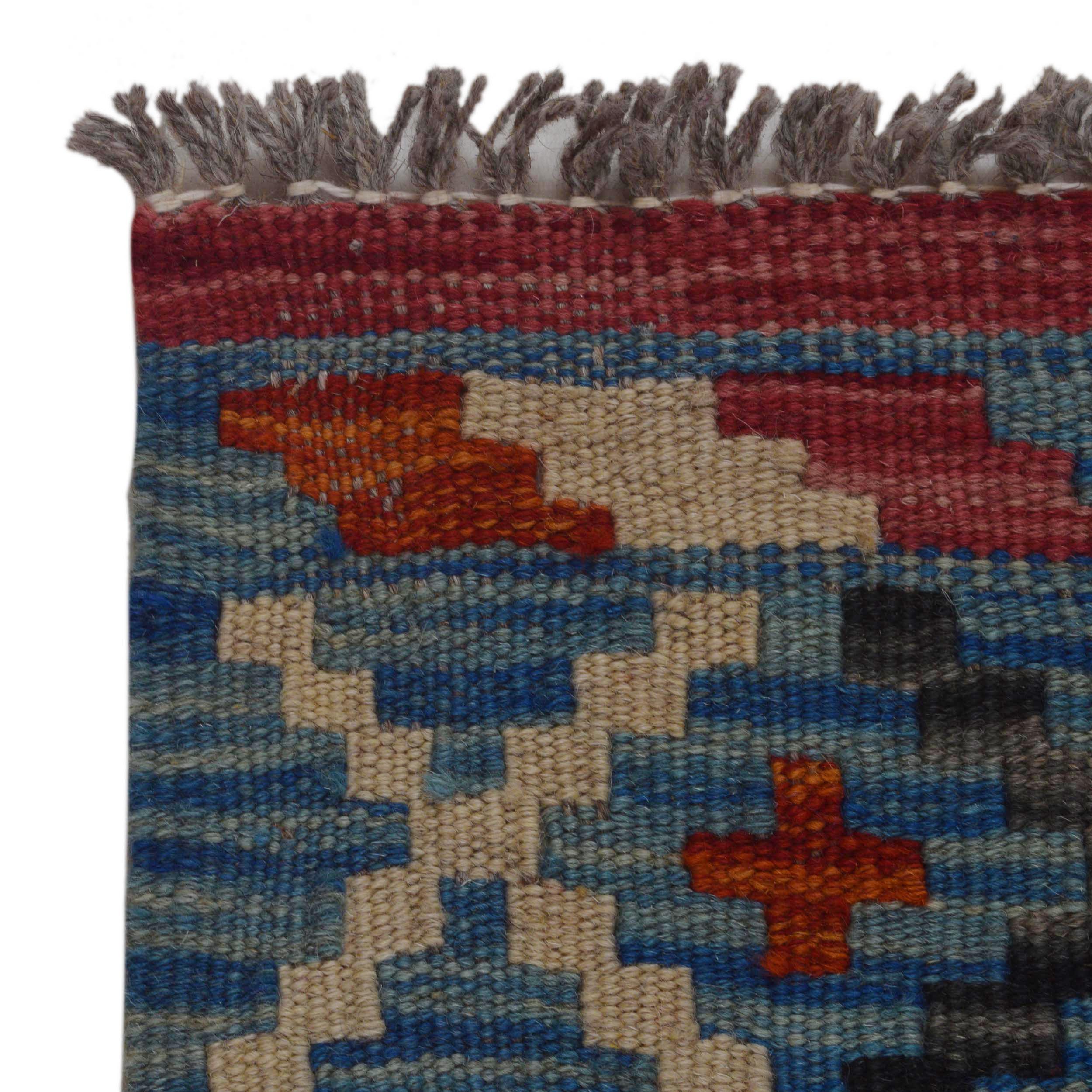 Handmade Wool Area Rug 102 x 143 (cm) (ID P35703)