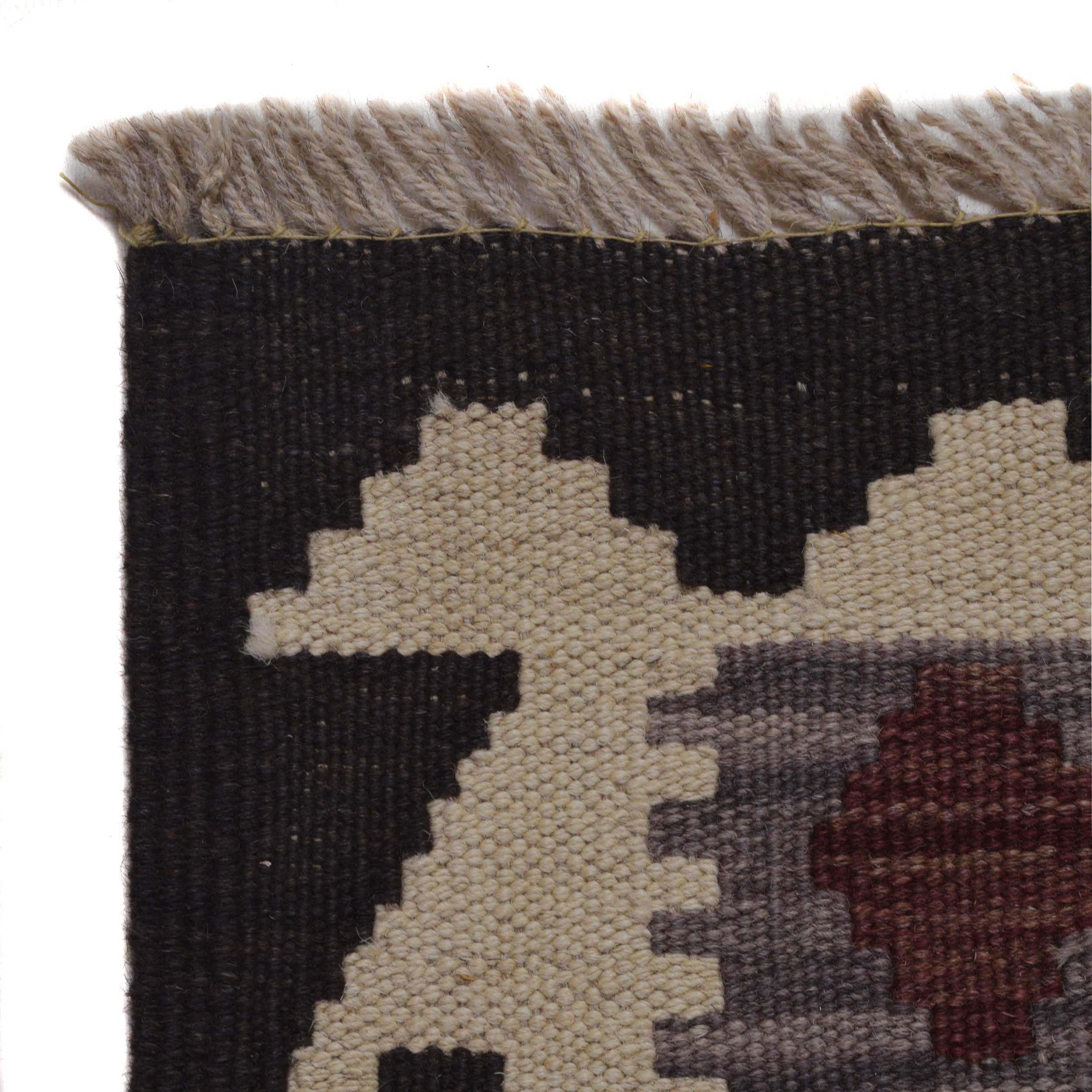 Handmade Vegetable Kelim 5' 0" x 6' 10" (ft) - No. P35855