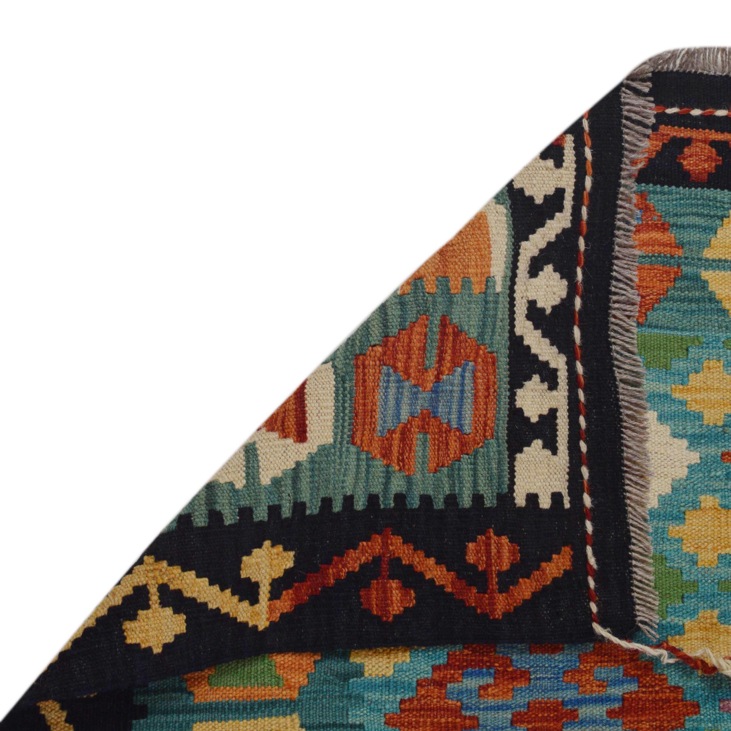 Handmade Wool Area Rug 177 x 255 cm (ID 36077)