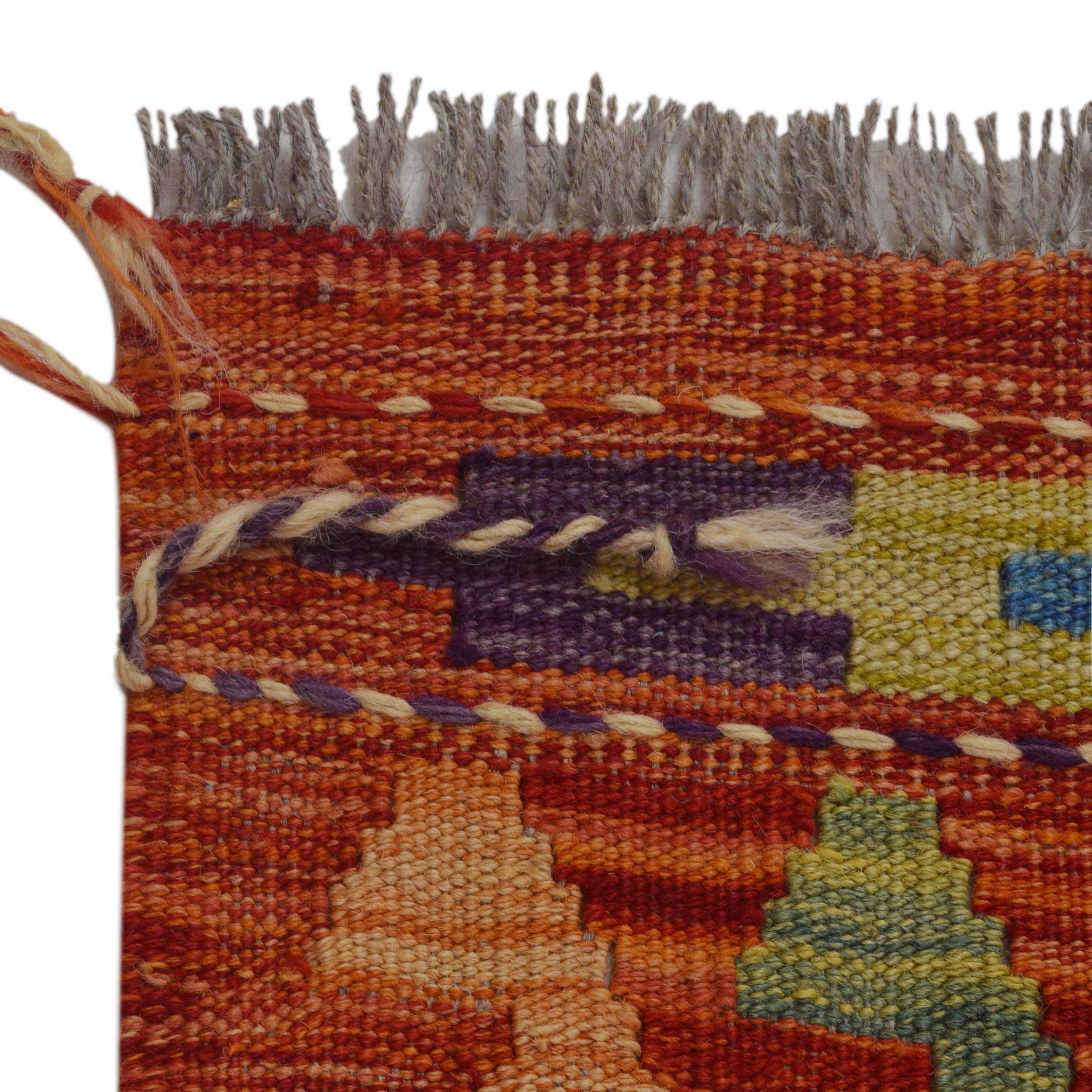 Handmade Wool Kilim Rug 184 x 251 cm (ID P36078)