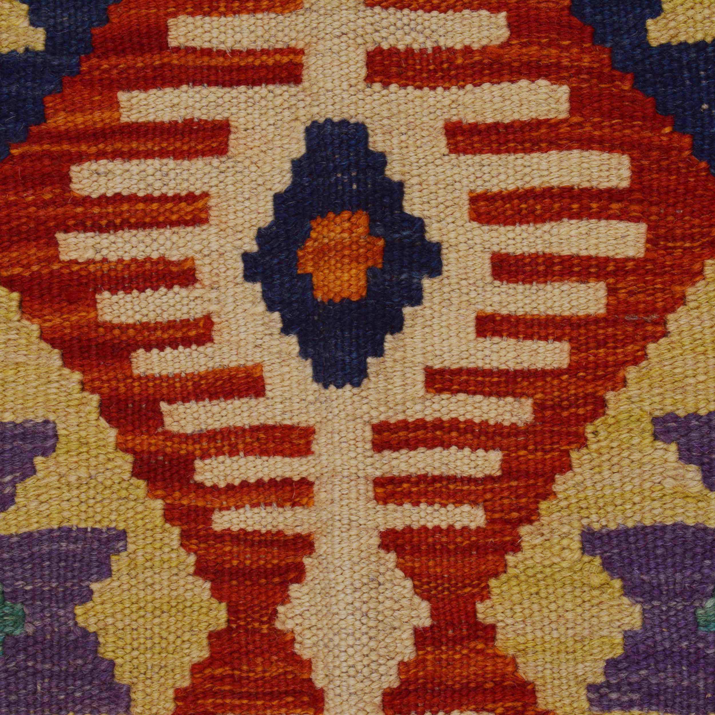 Handmade Wool Kilim Area Rug 175 x 240 cm (ID-P36080)